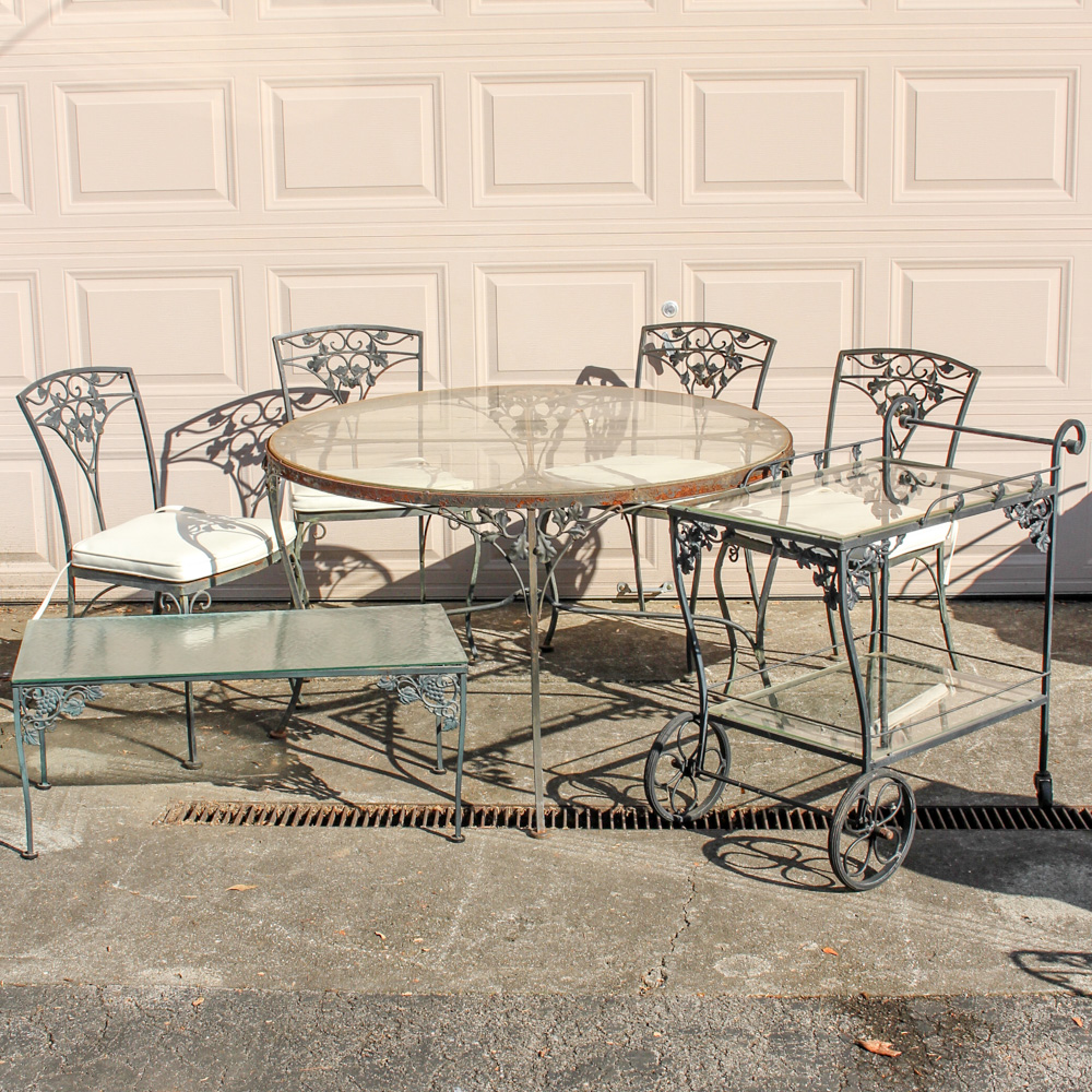 Wrought Iron Patio Set