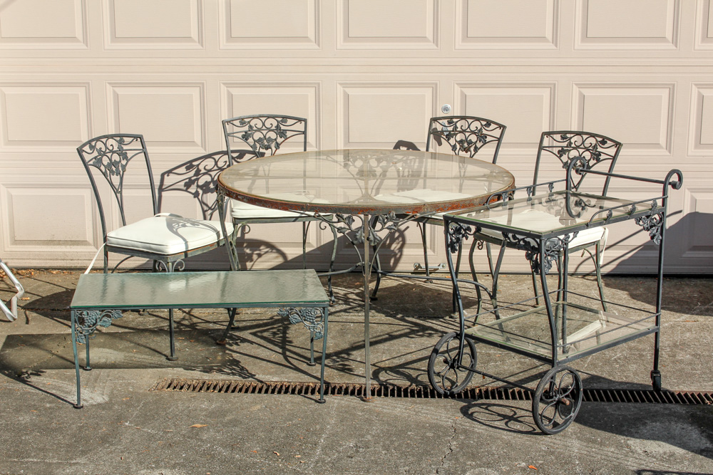 Wrought Iron Patio Set