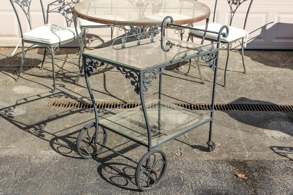Wrought Iron Patio Set