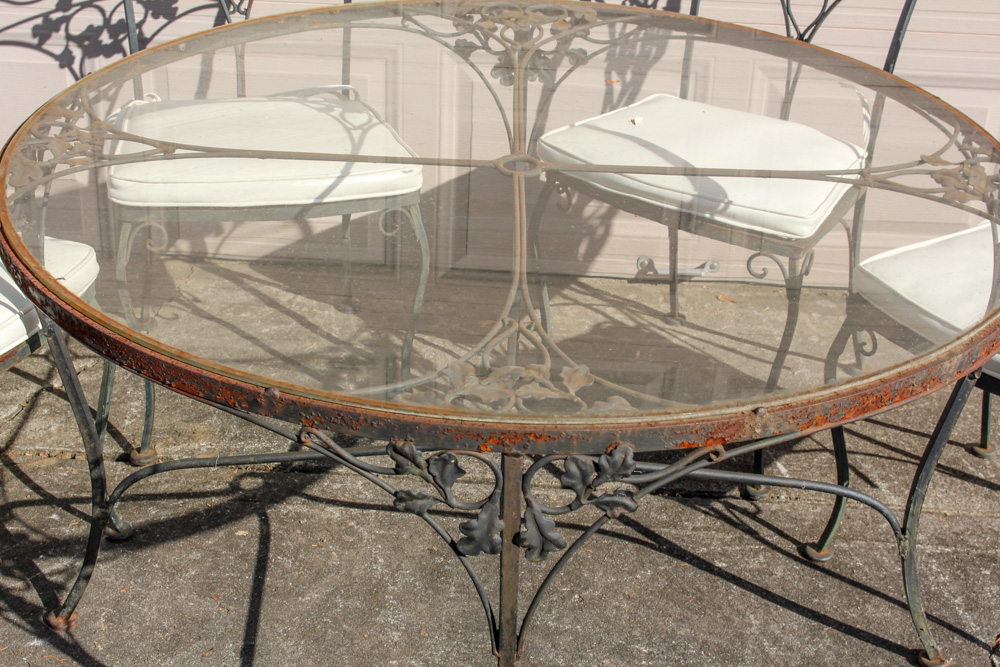 Wrought Iron Patio Set