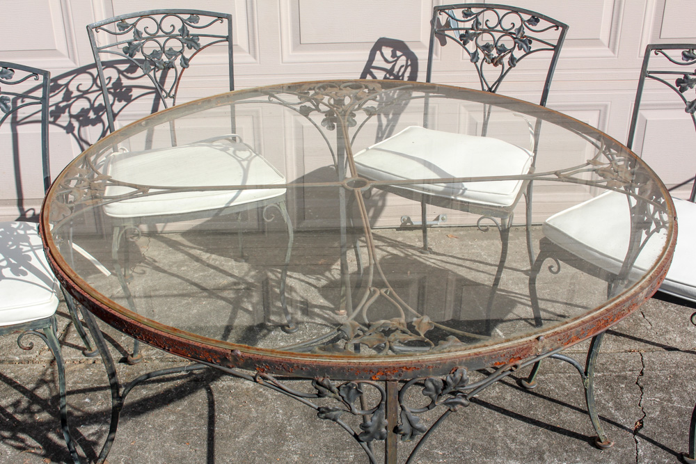 Wrought Iron Patio Set