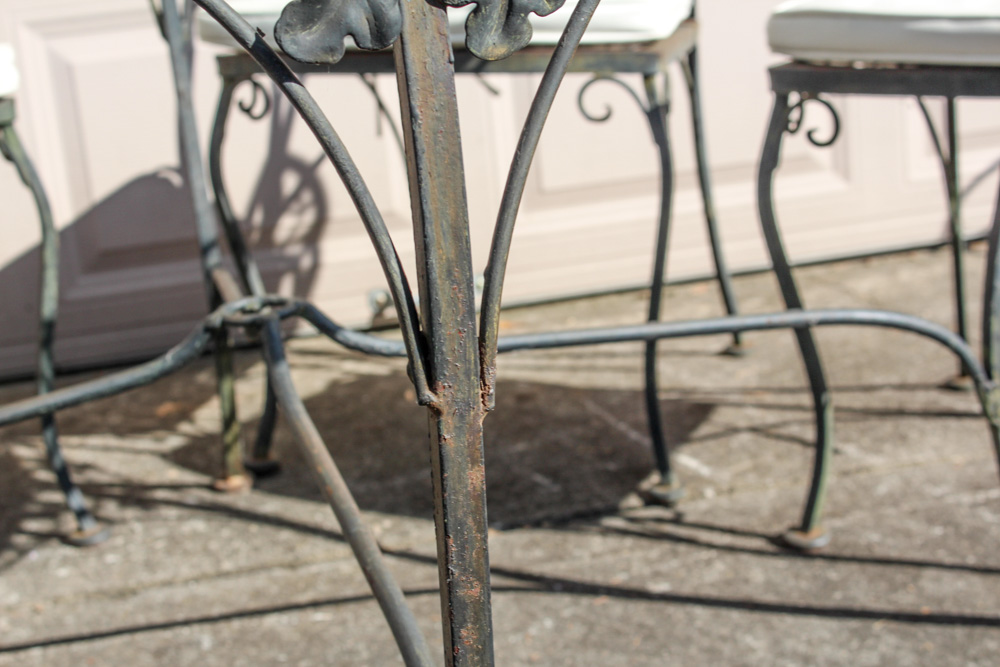 Wrought Iron Patio Set