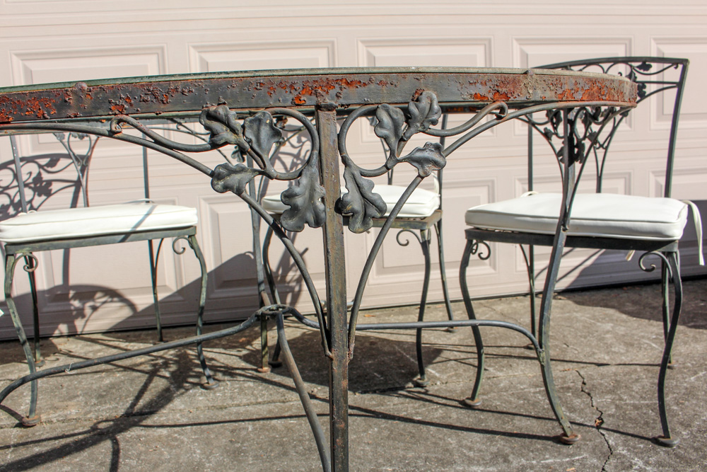 Wrought Iron Patio Set