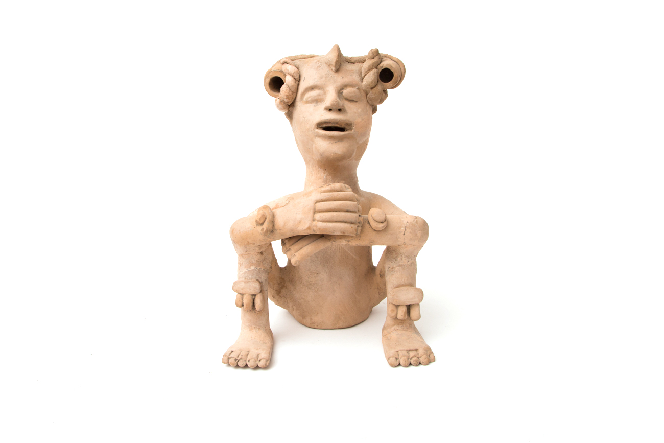 Figural Sandstone Sculpture