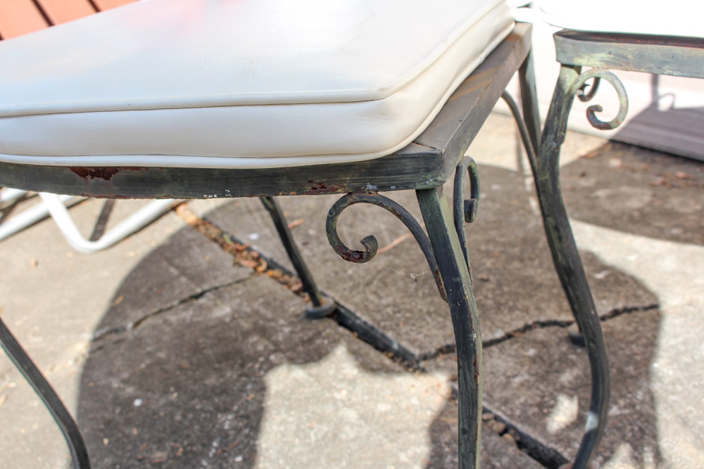 Wrought Iron Patio Set