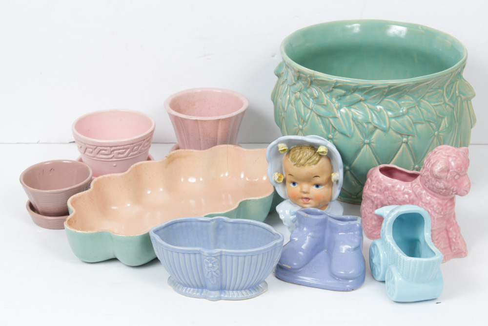 Pottery Assortment Featuring McCoy
