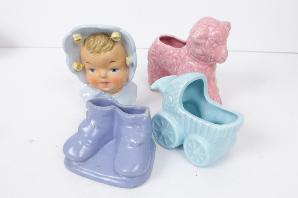 Pottery Assortment Featuring McCoy