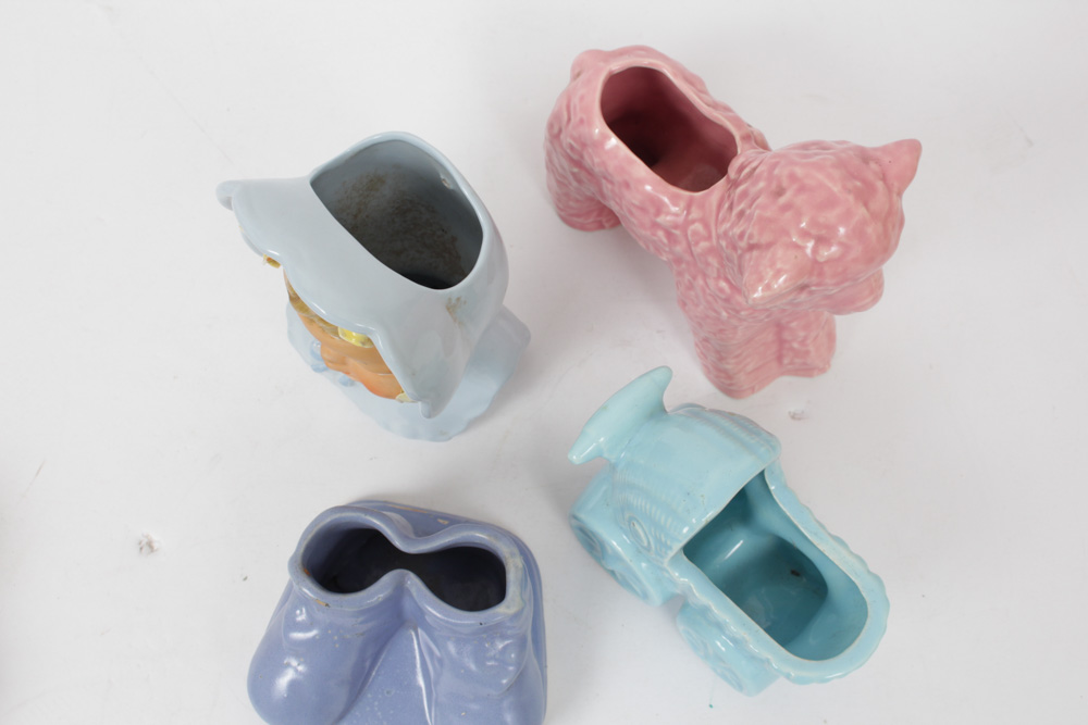 Pottery Assortment Featuring McCoy