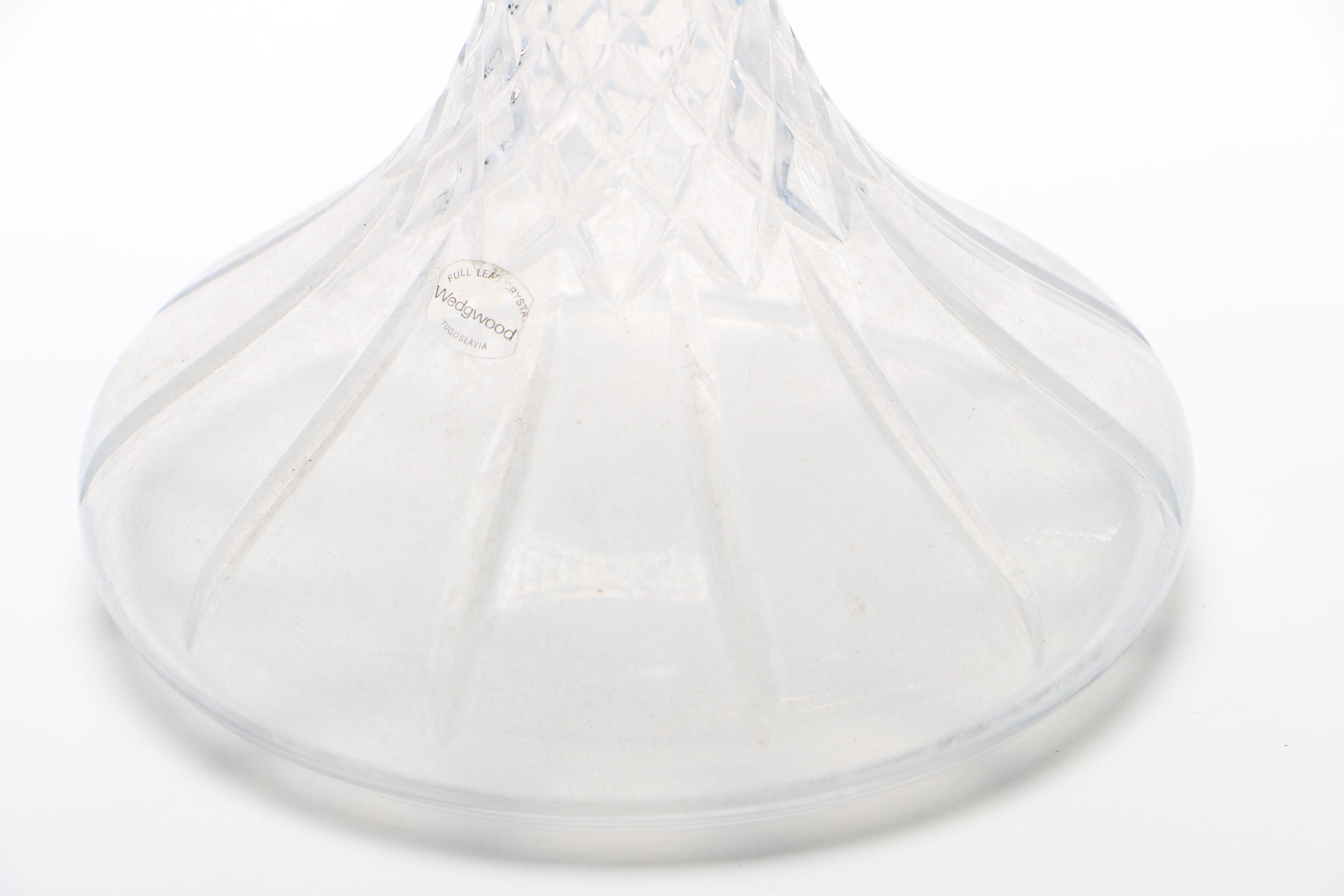 Wedgwood Lead Crystal Decanter