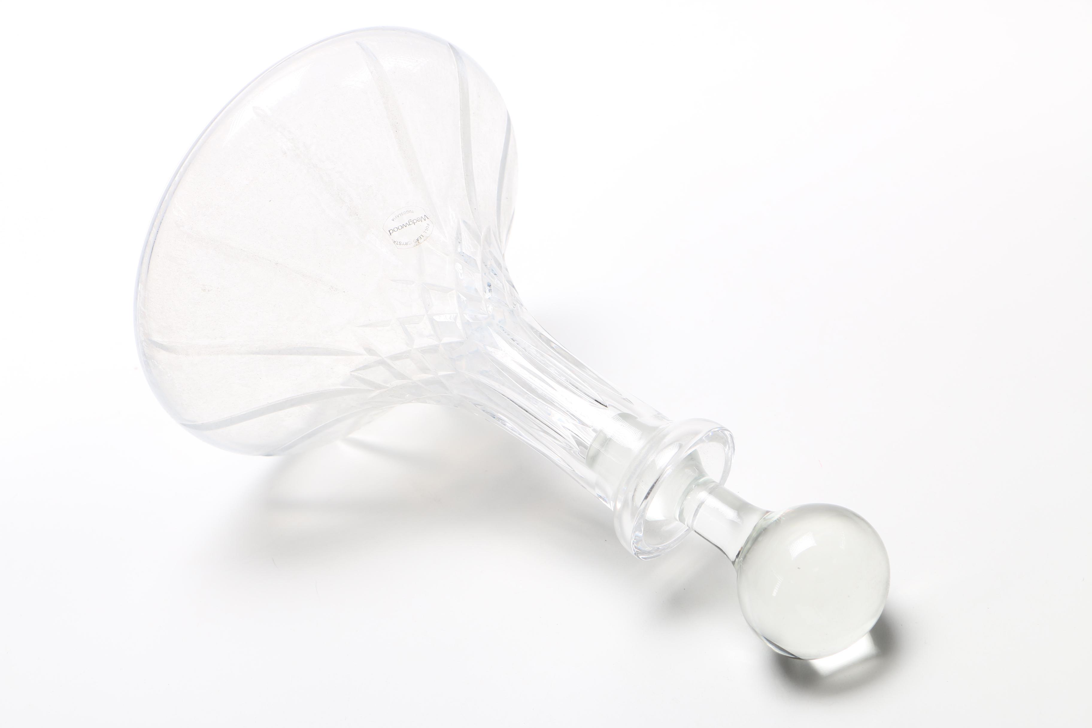 Wedgwood Lead Crystal Decanter