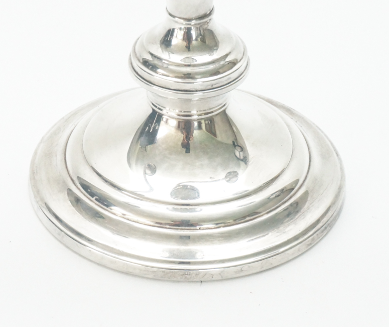 Pair of Gorham Silver Plated "Colonial" Candelabra