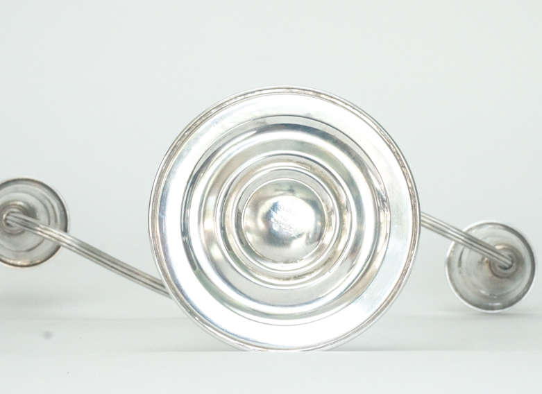 Pair of Gorham Silver Plated "Colonial" Candelabra