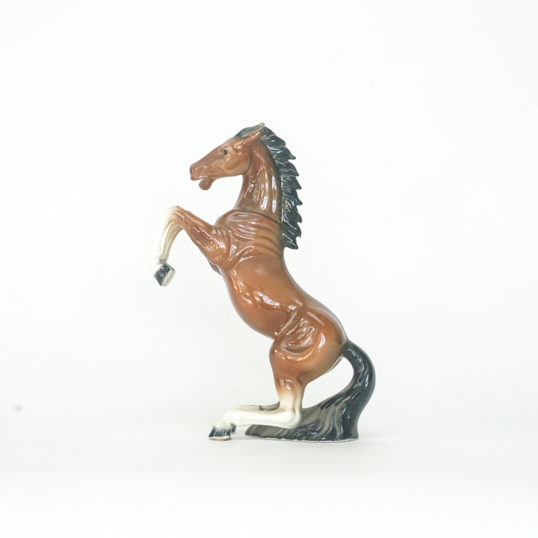 Collection of Eight Horse Figurines