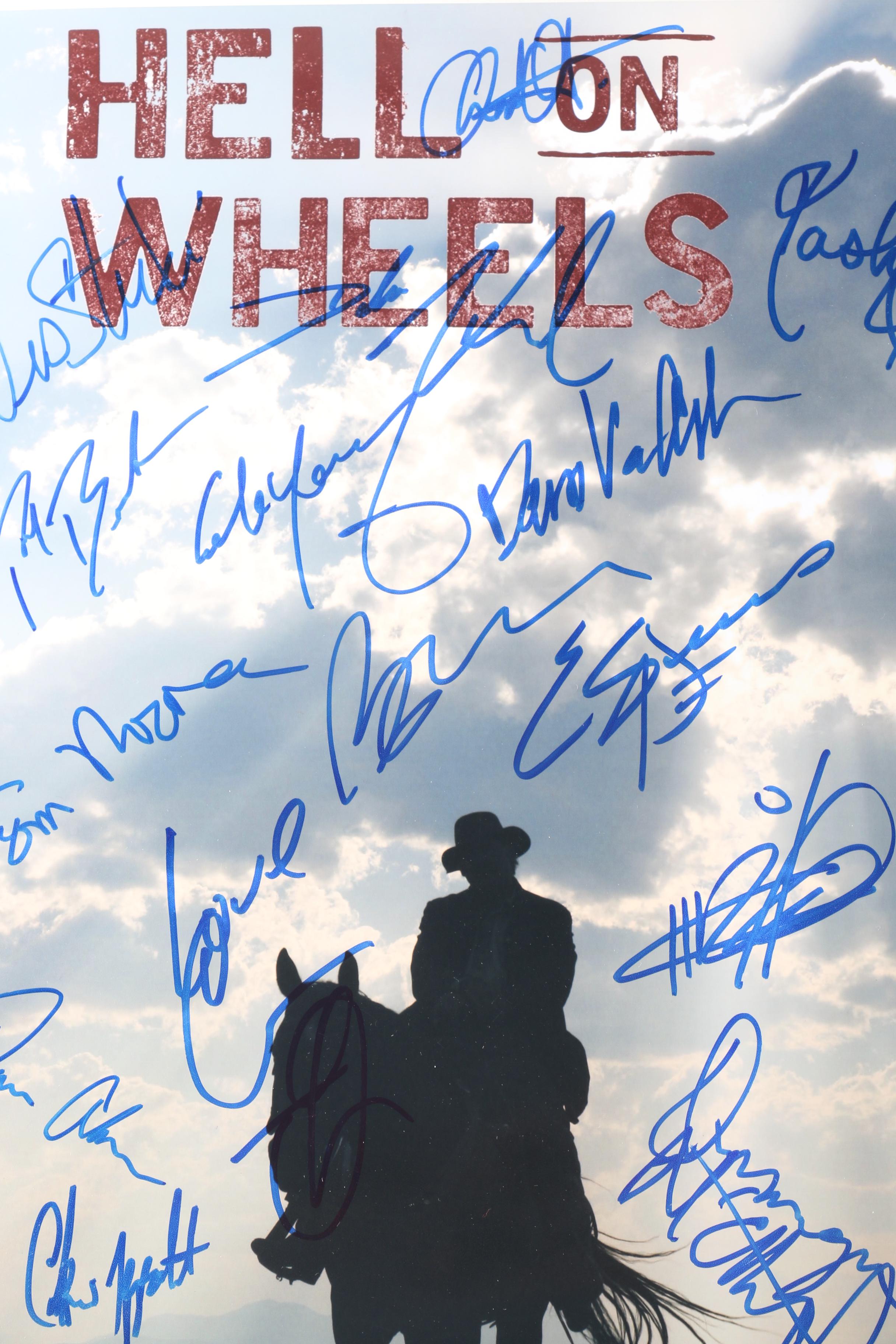 "Hell on Wheels" Signed Photos