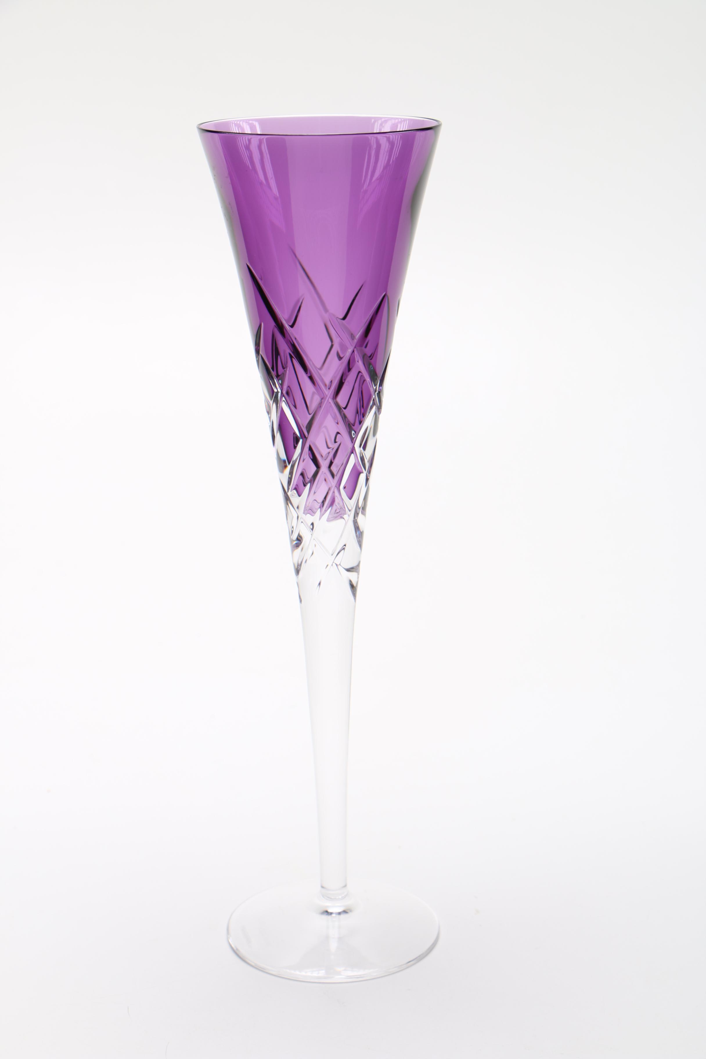 Vera Wang Wedgwood "Duchesse Encore" Lavender Flutes