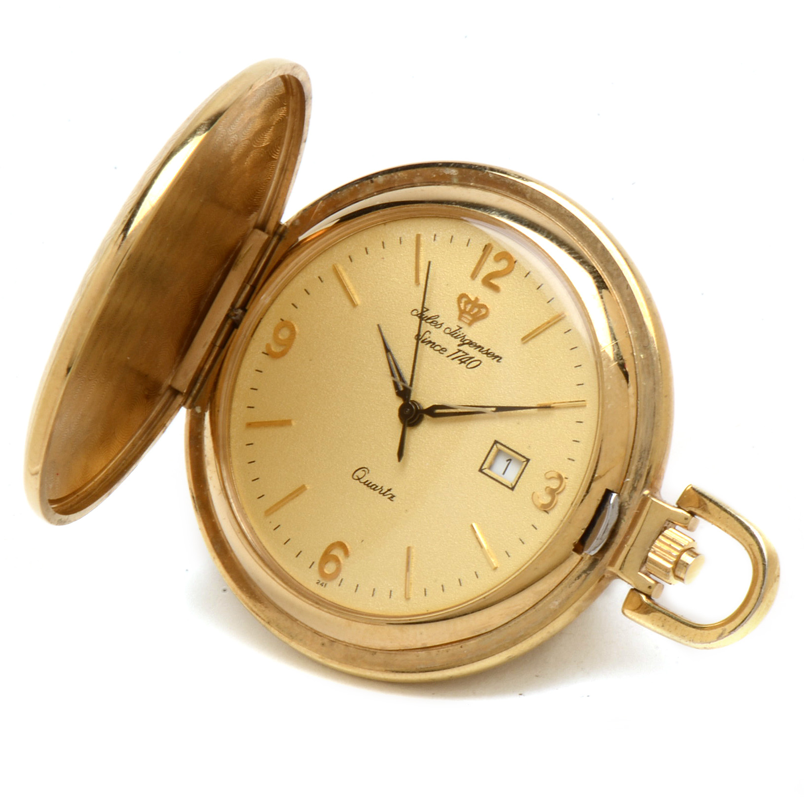 Jules Jurgensen Quartz Pocket Watch
