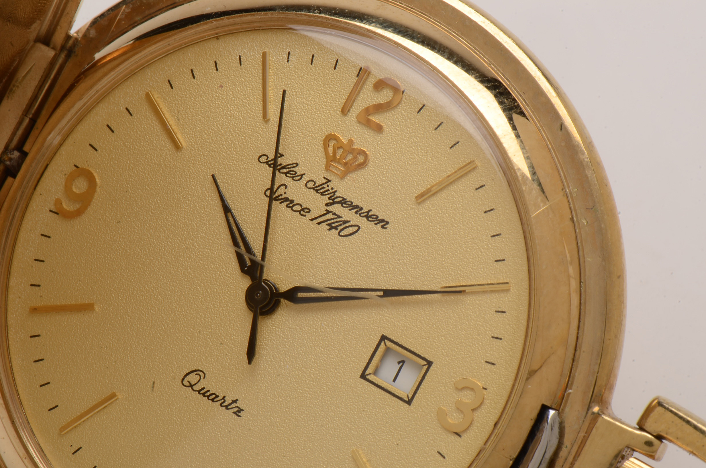 Jules Jurgensen Quartz Pocket Watch