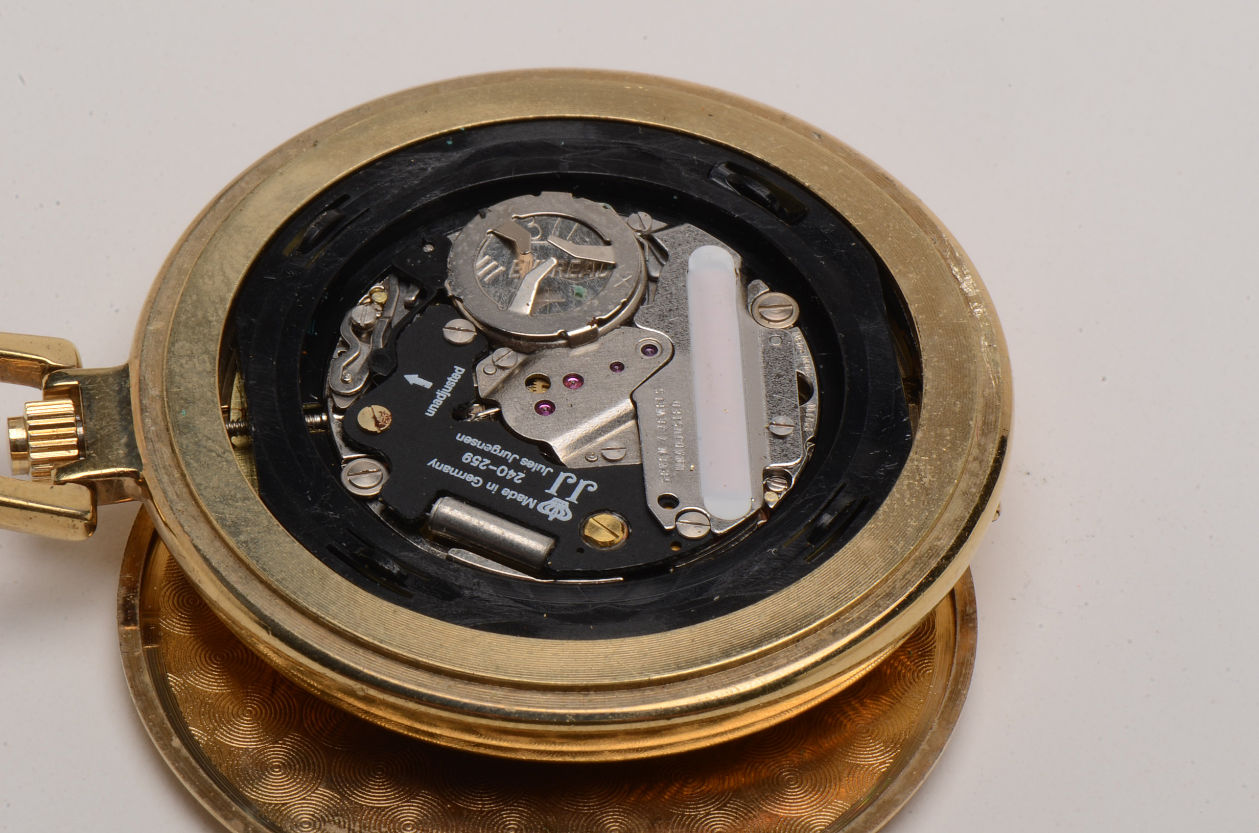 Jules Jurgensen Quartz Pocket Watch