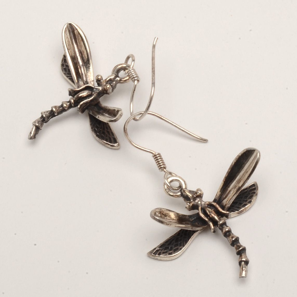 Sterling Silver Figural Dragonfly Parure