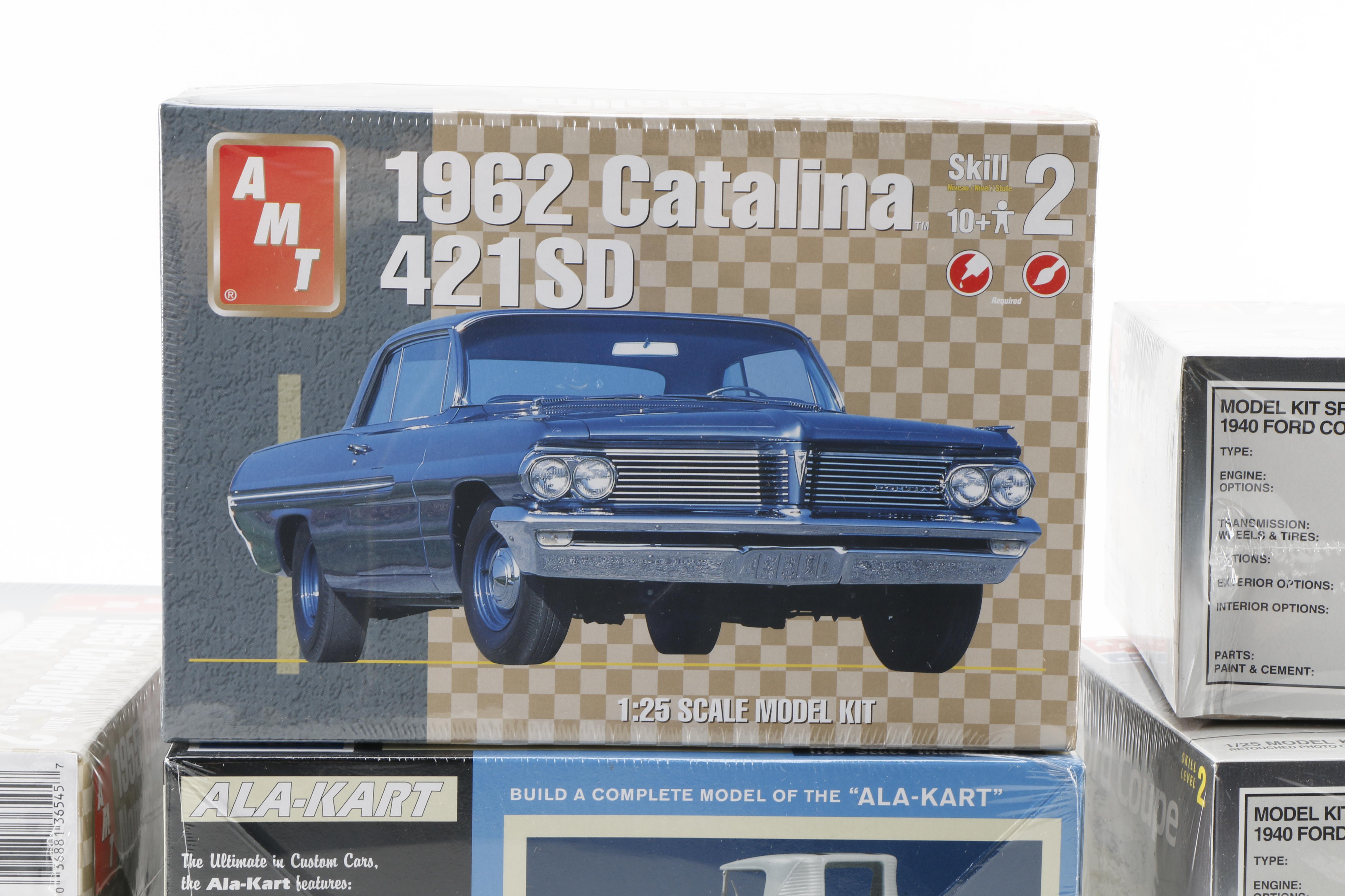 Twelve Car Model Kits