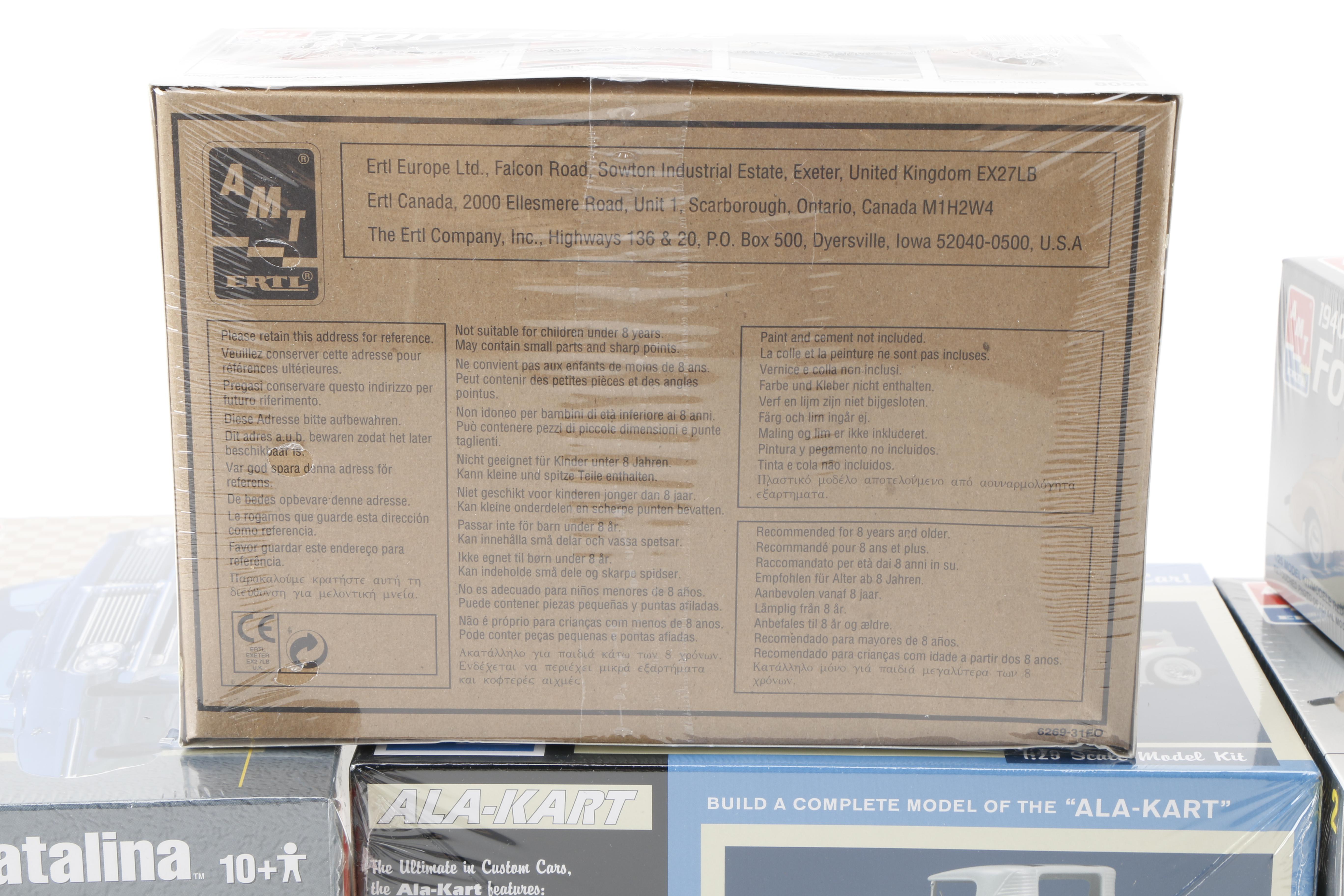 Twelve Car Model Kits