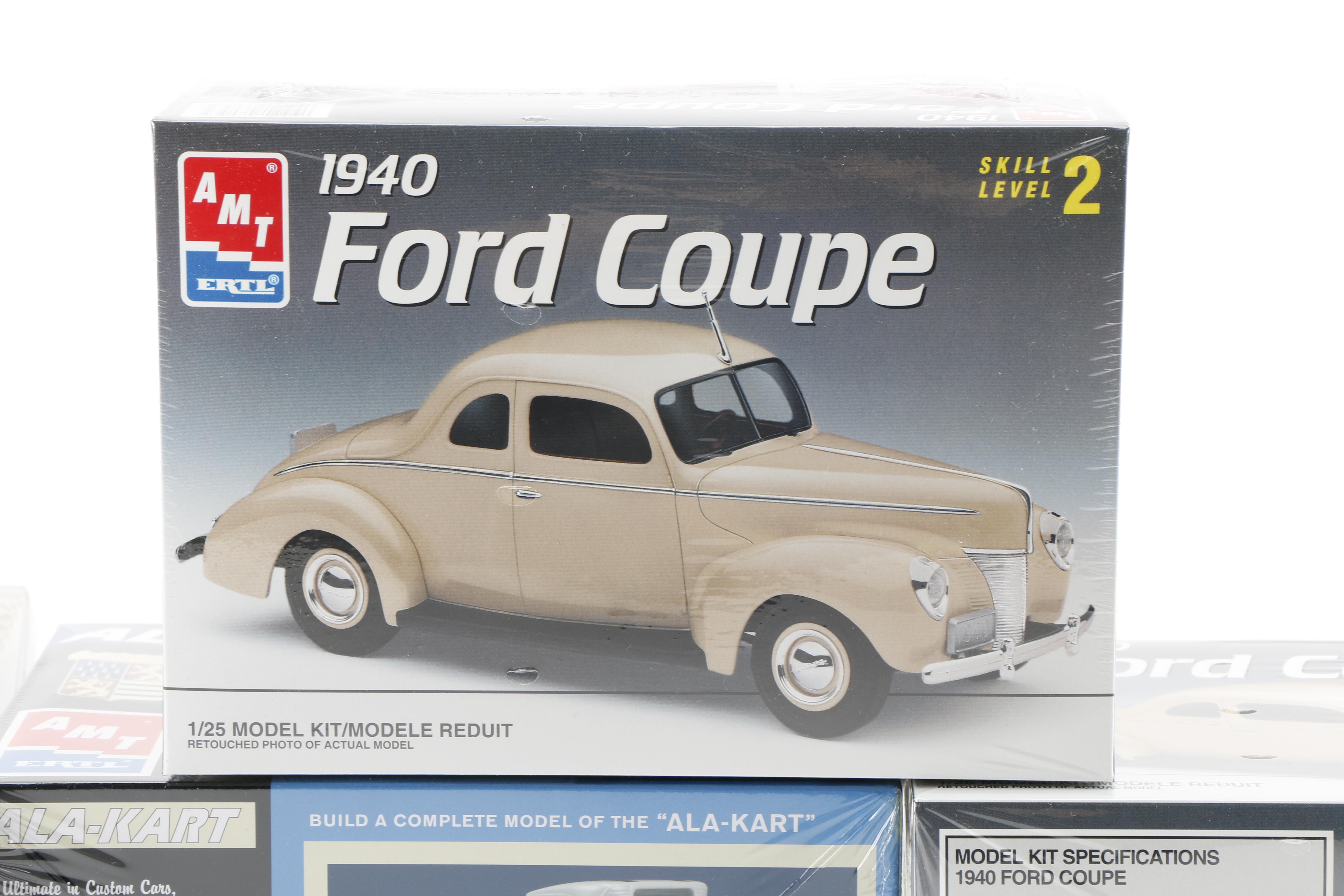 Twelve Car Model Kits