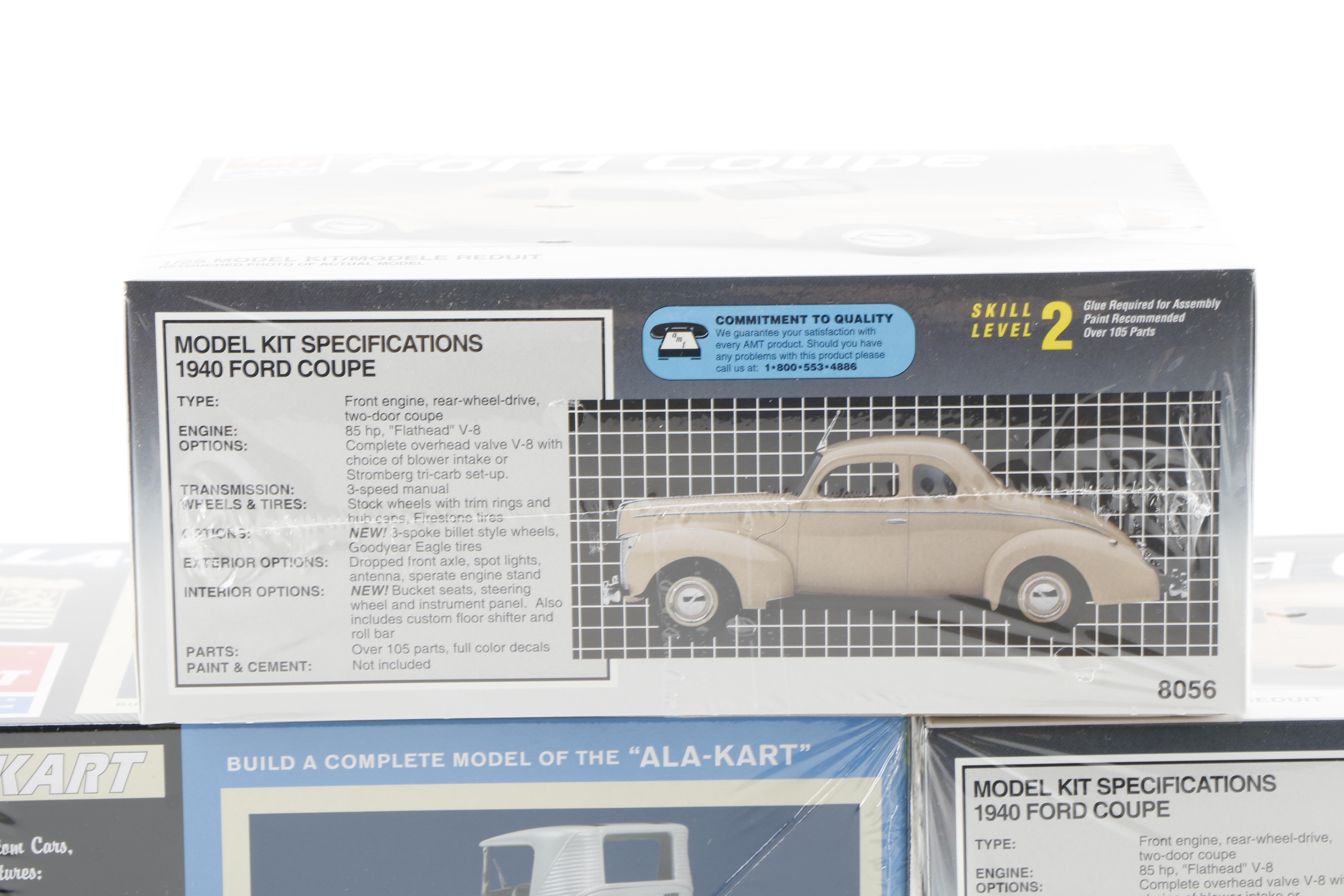 Twelve Car Model Kits