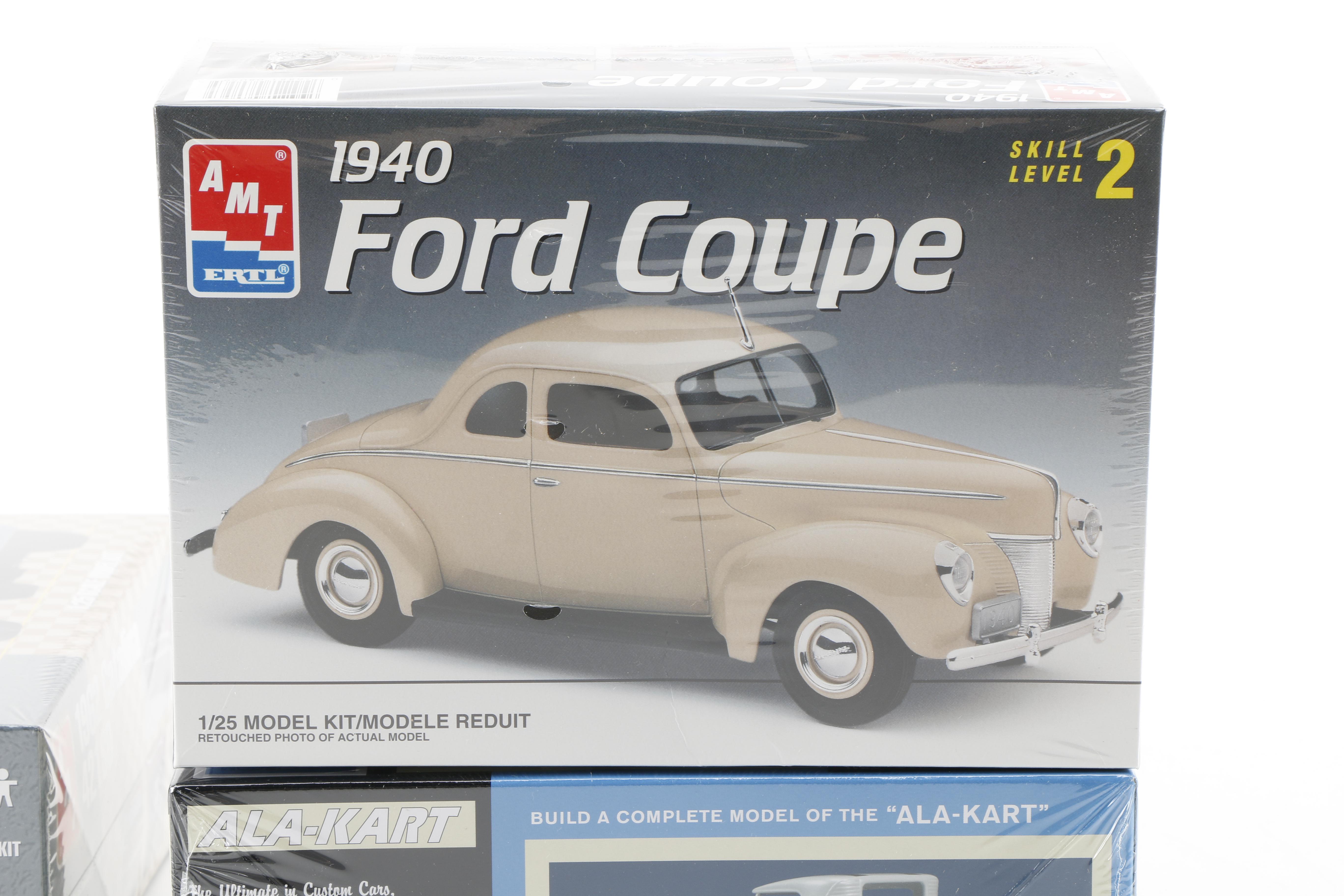 Twelve Car Model Kits