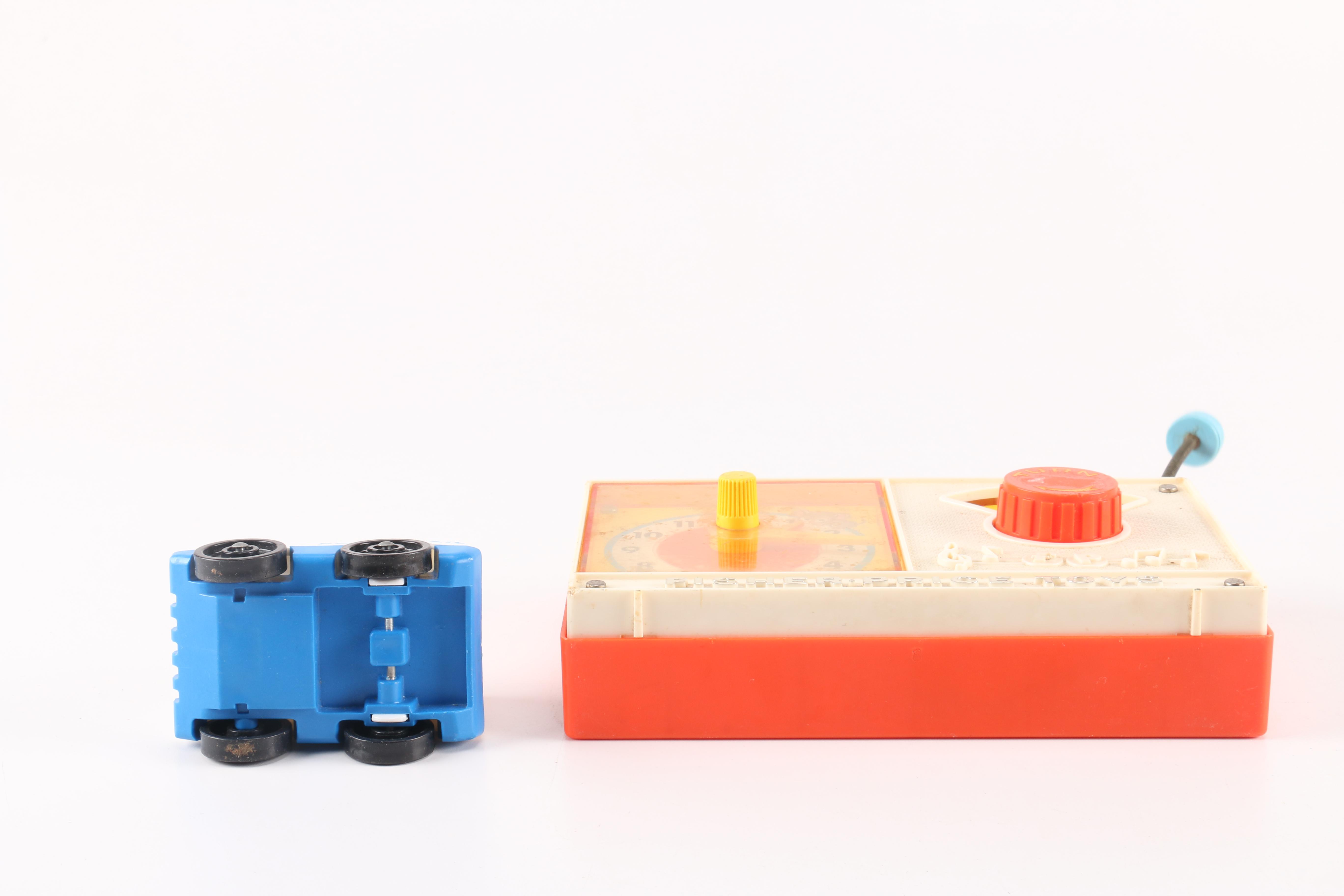 Collection of Vintage Fisher-Price Toys