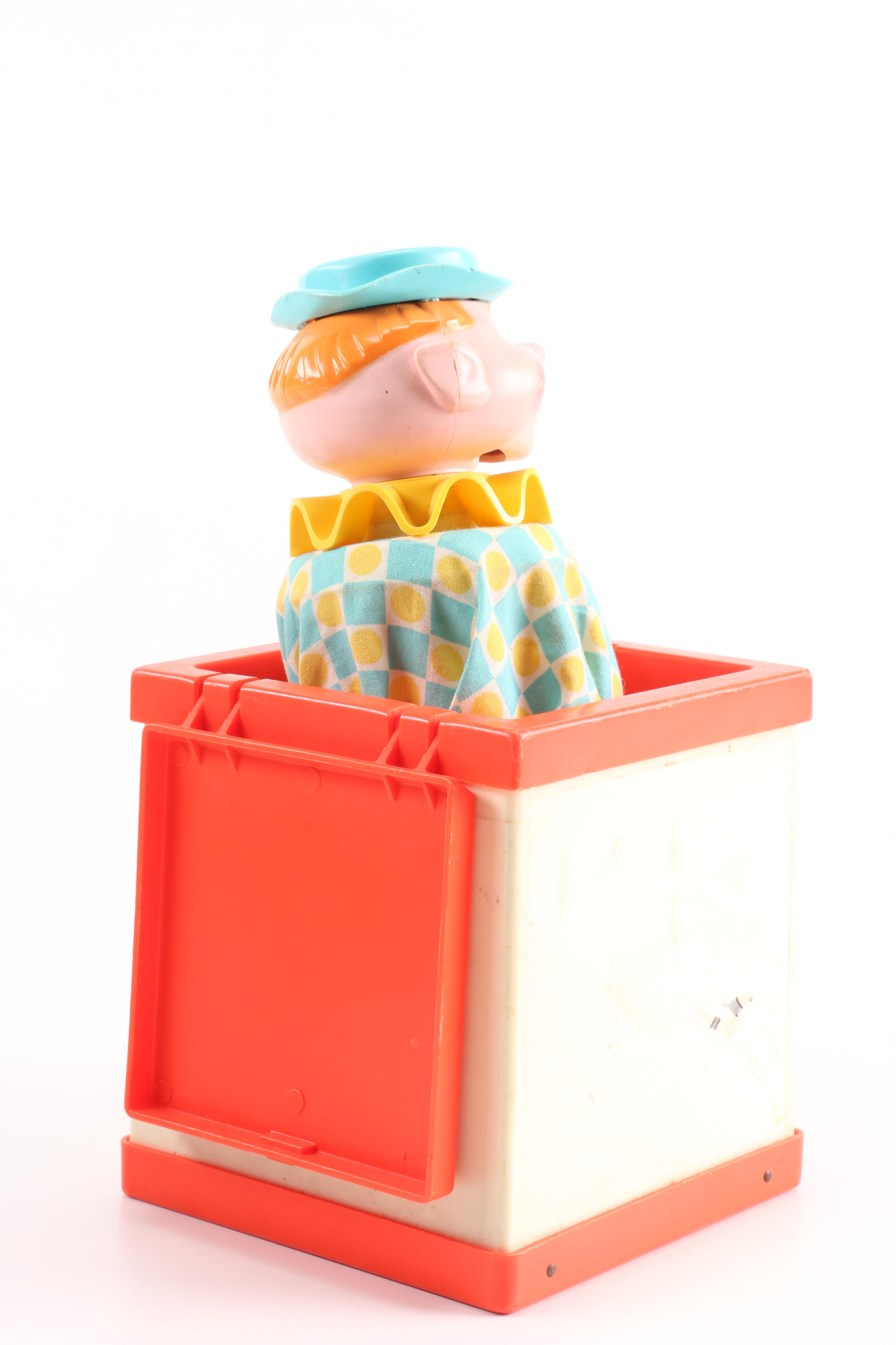 Collection of Vintage Fisher-Price Toys