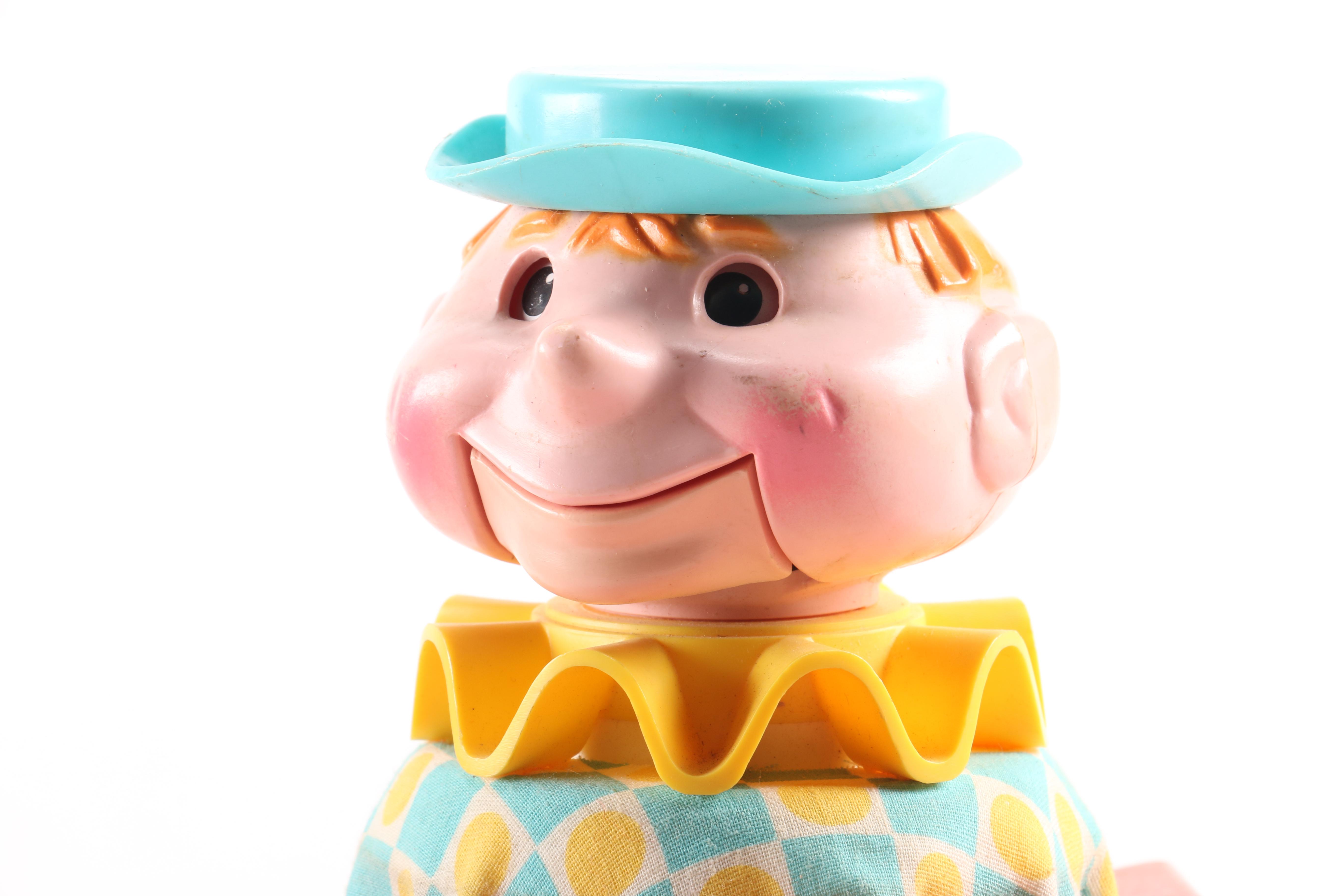 Collection of Vintage Fisher-Price Toys