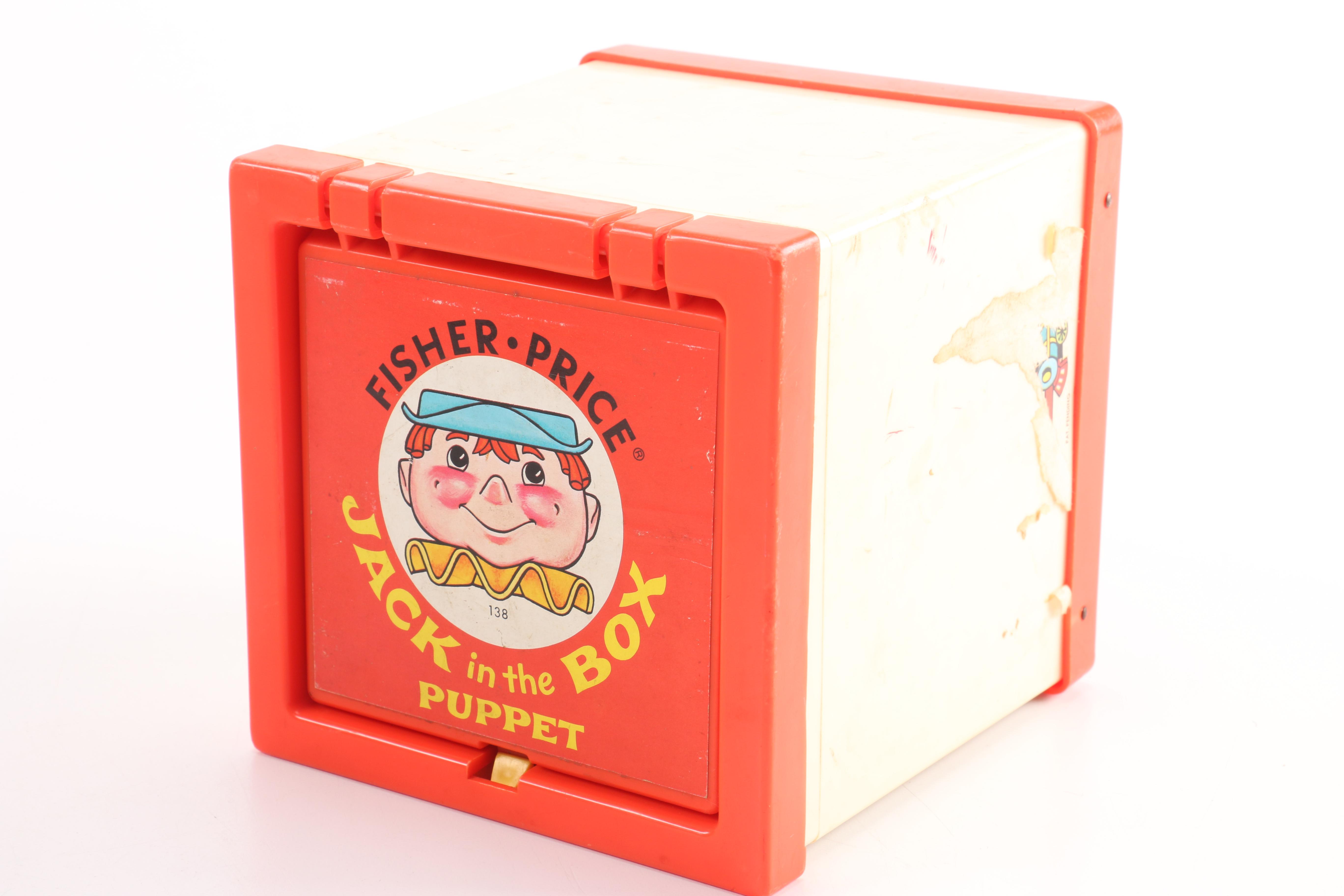 Collection of Vintage Fisher-Price Toys