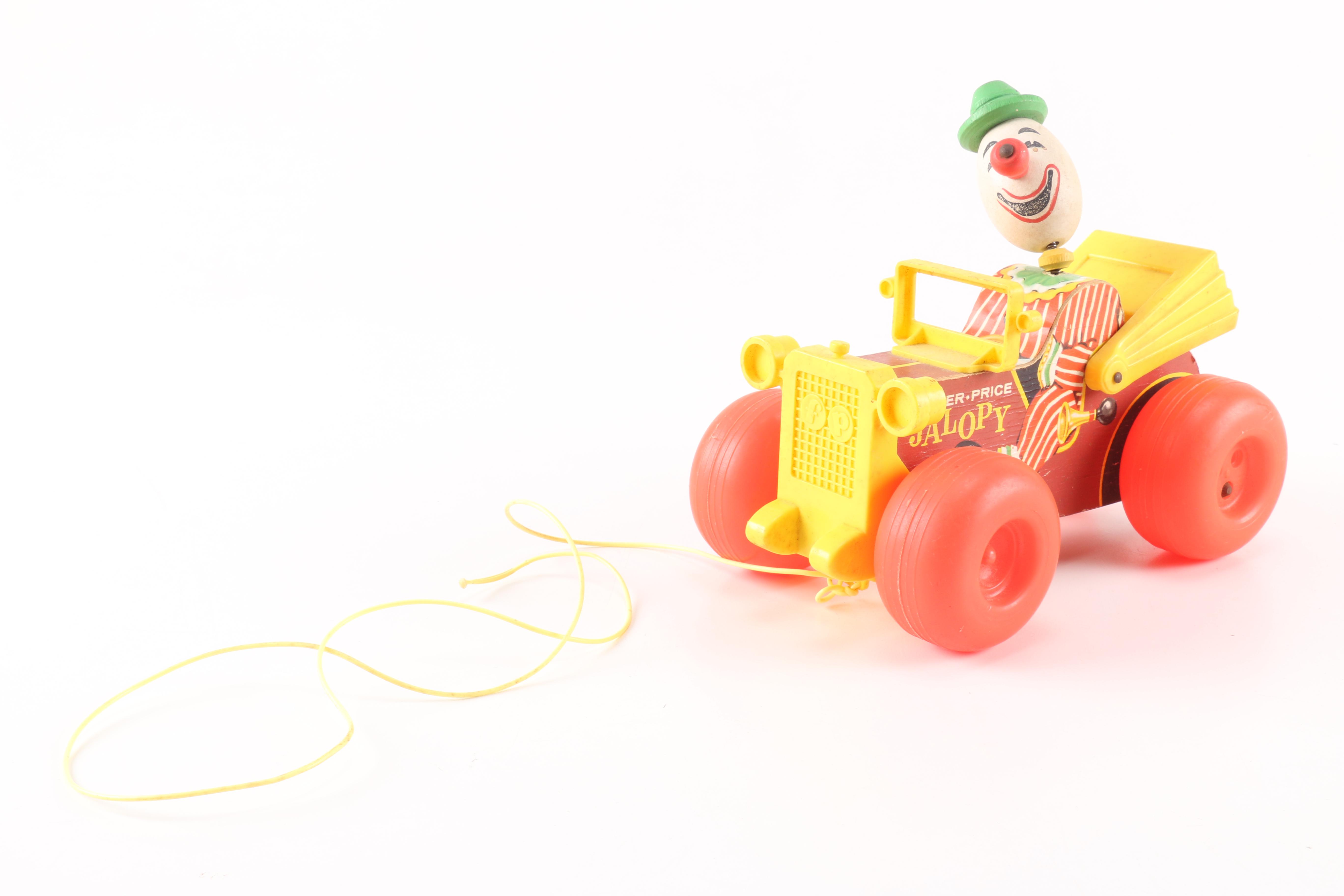 Collection of Vintage Fisher-Price Toys