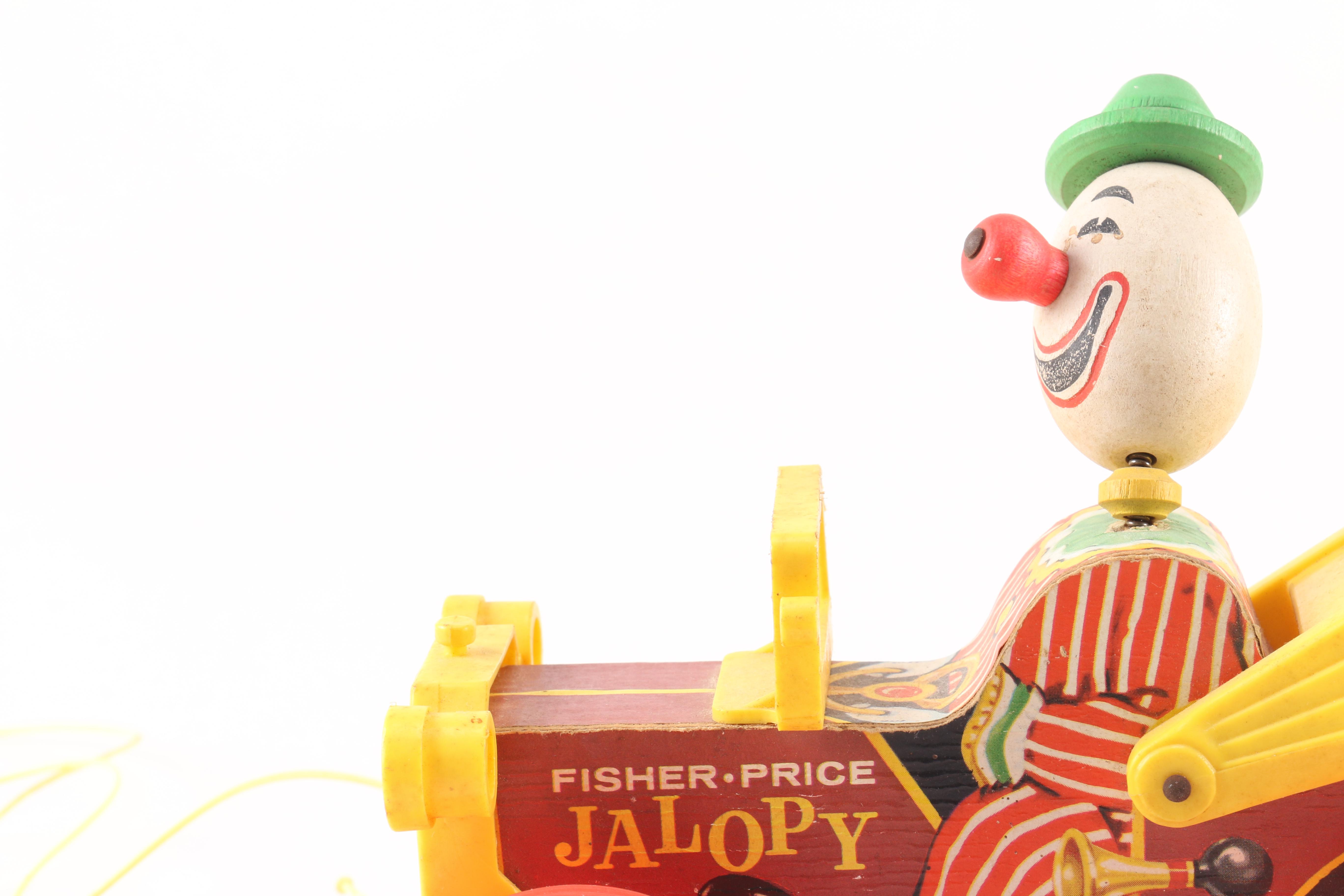 Collection of Vintage Fisher-Price Toys