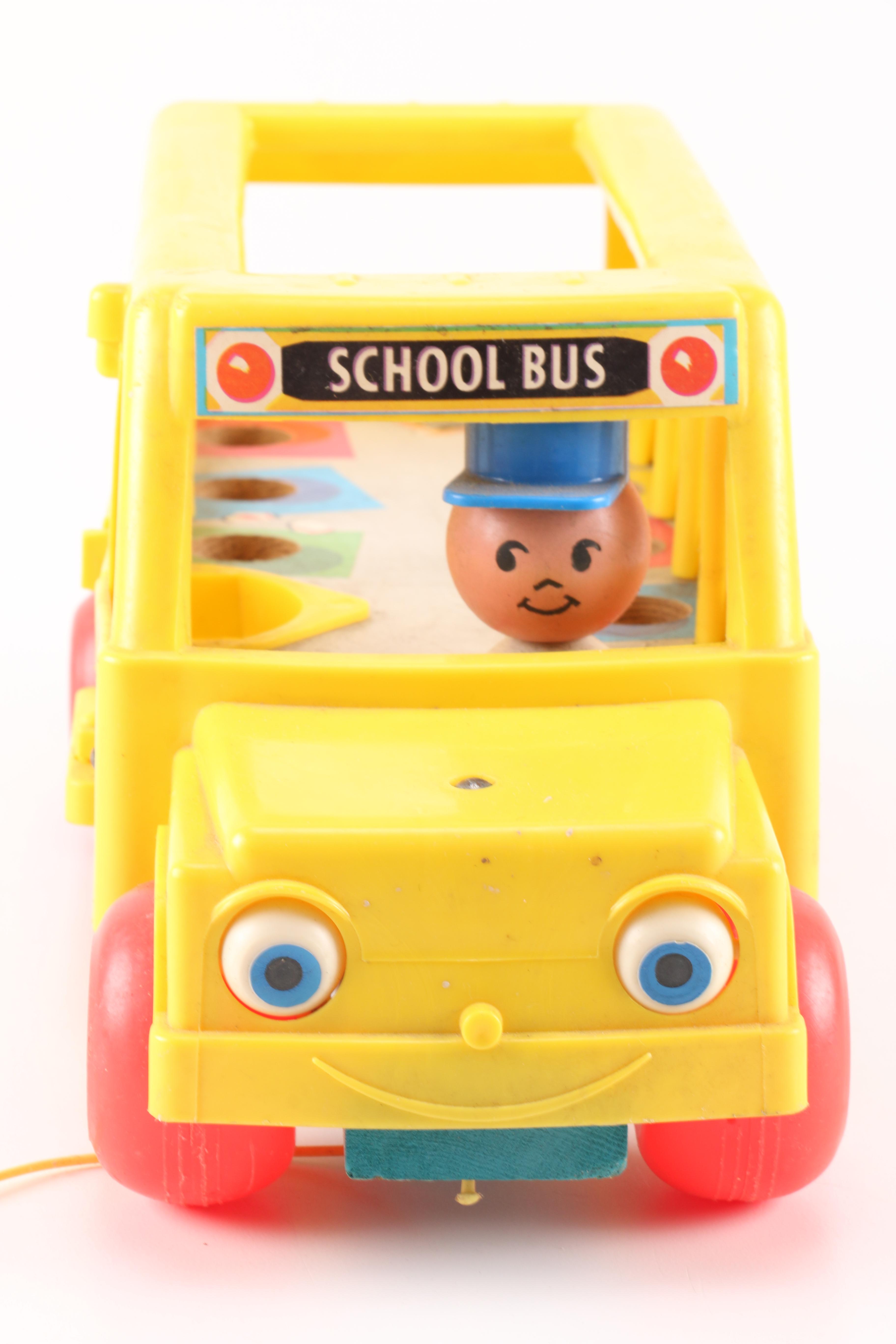 Collection of Vintage Fisher-Price Toys