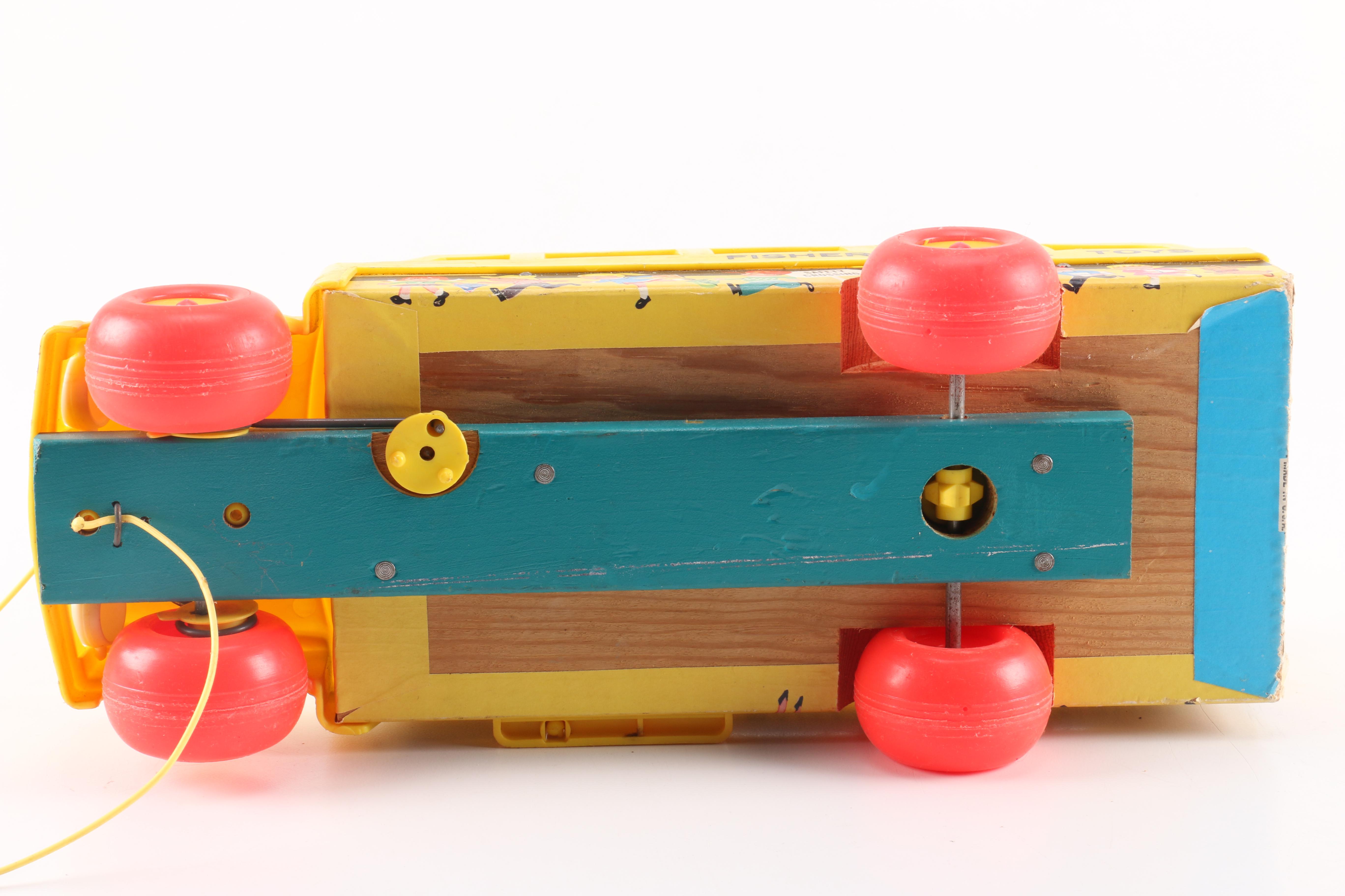 Collection of Vintage Fisher-Price Toys