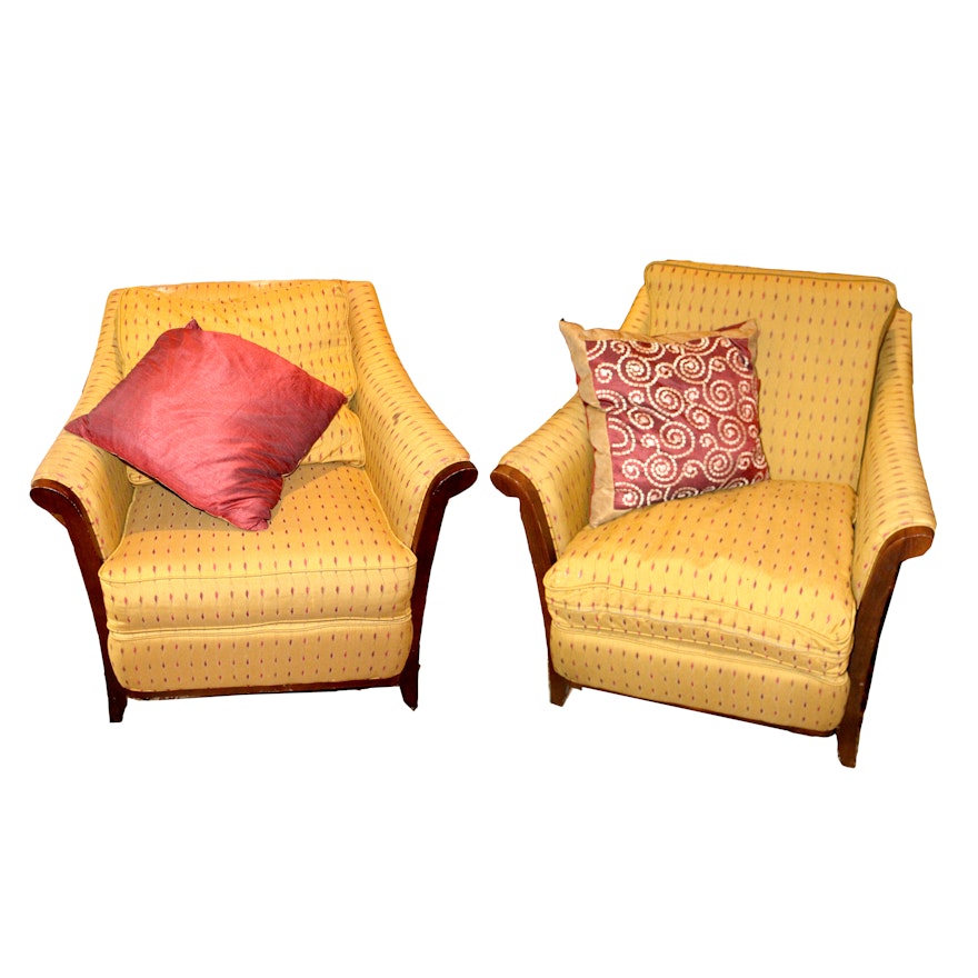 Upholstered Armchairs by Fairfield