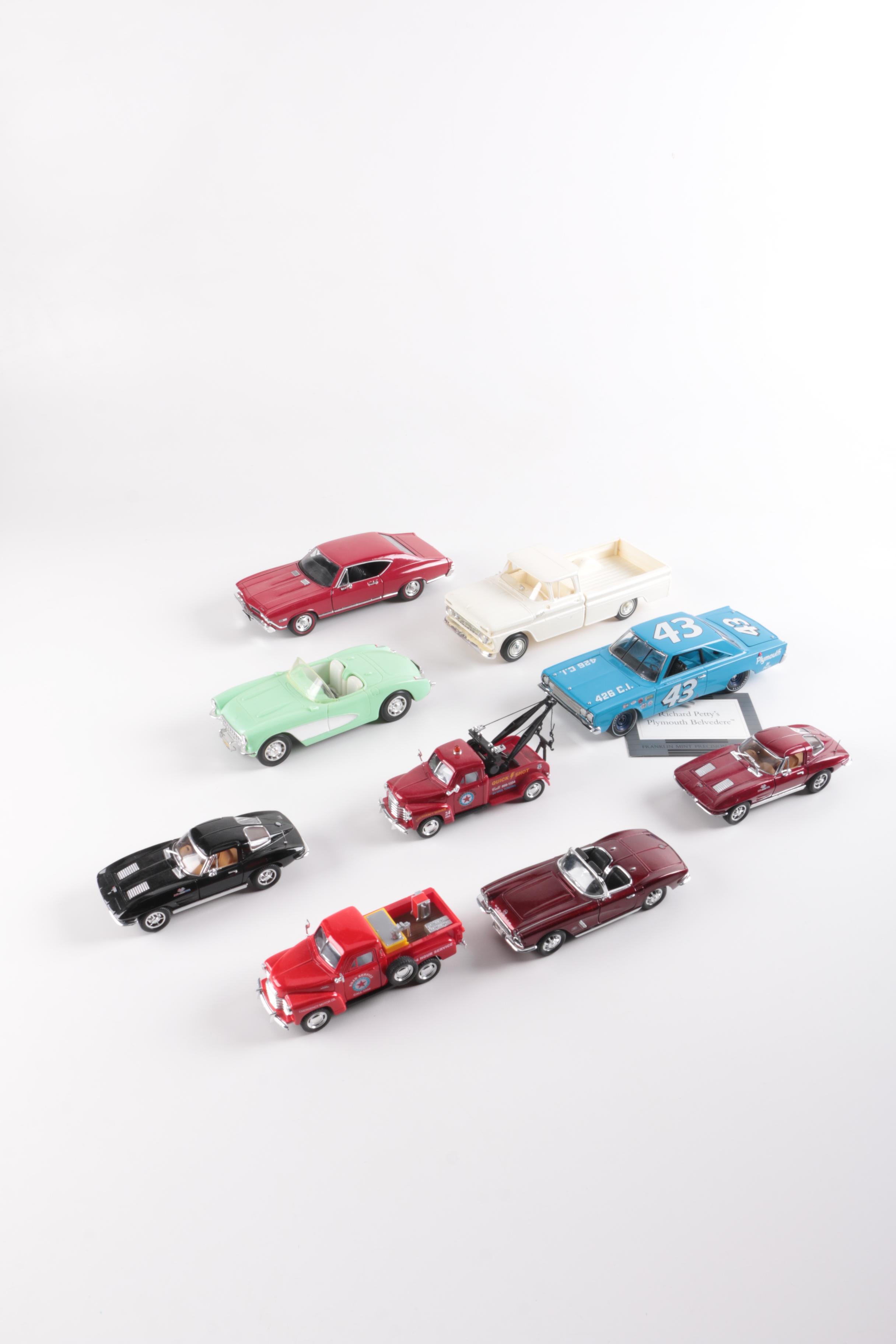 Assorted Die-Cast and Model Cars