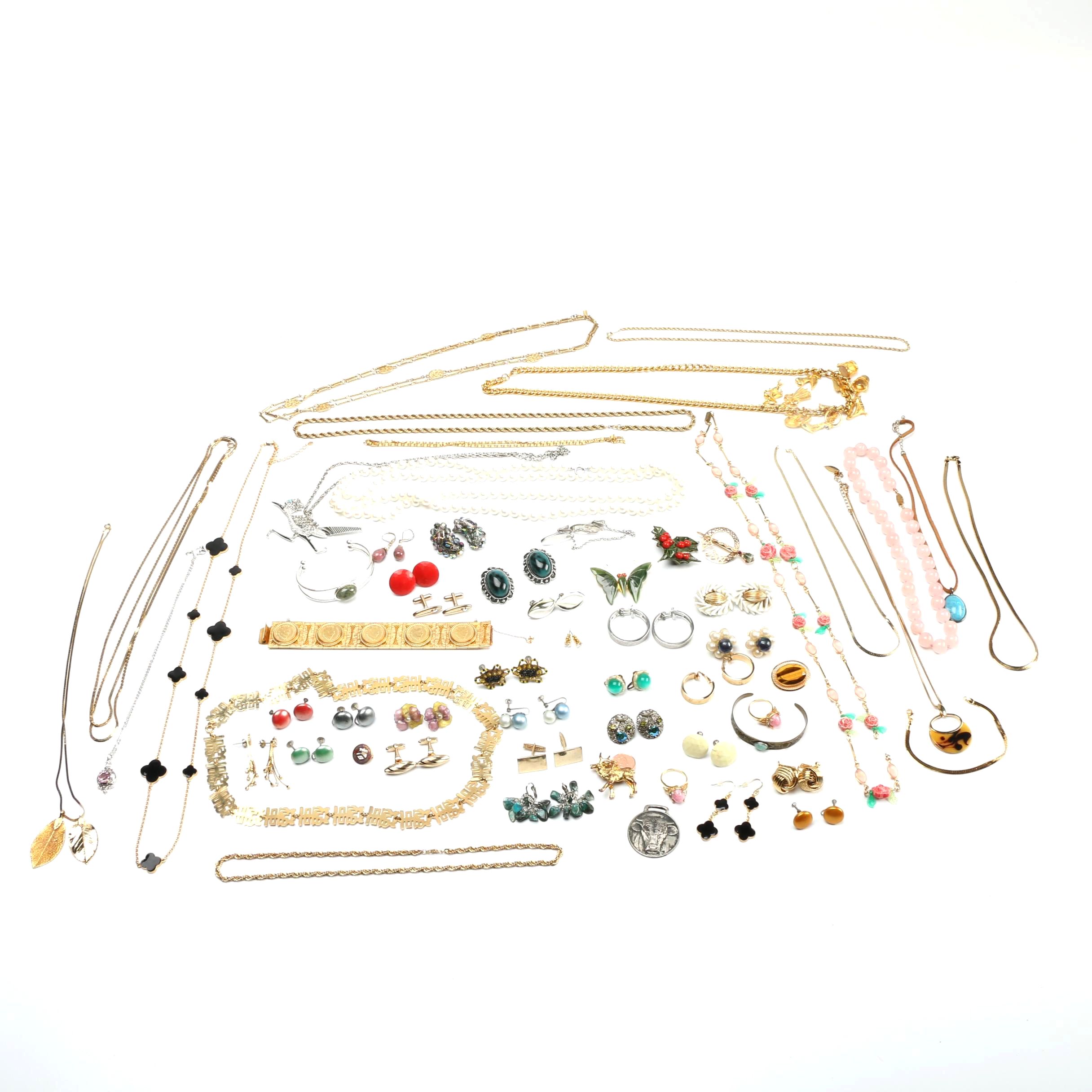 Costume Jewelry and Accessories Including Sarah Coventry