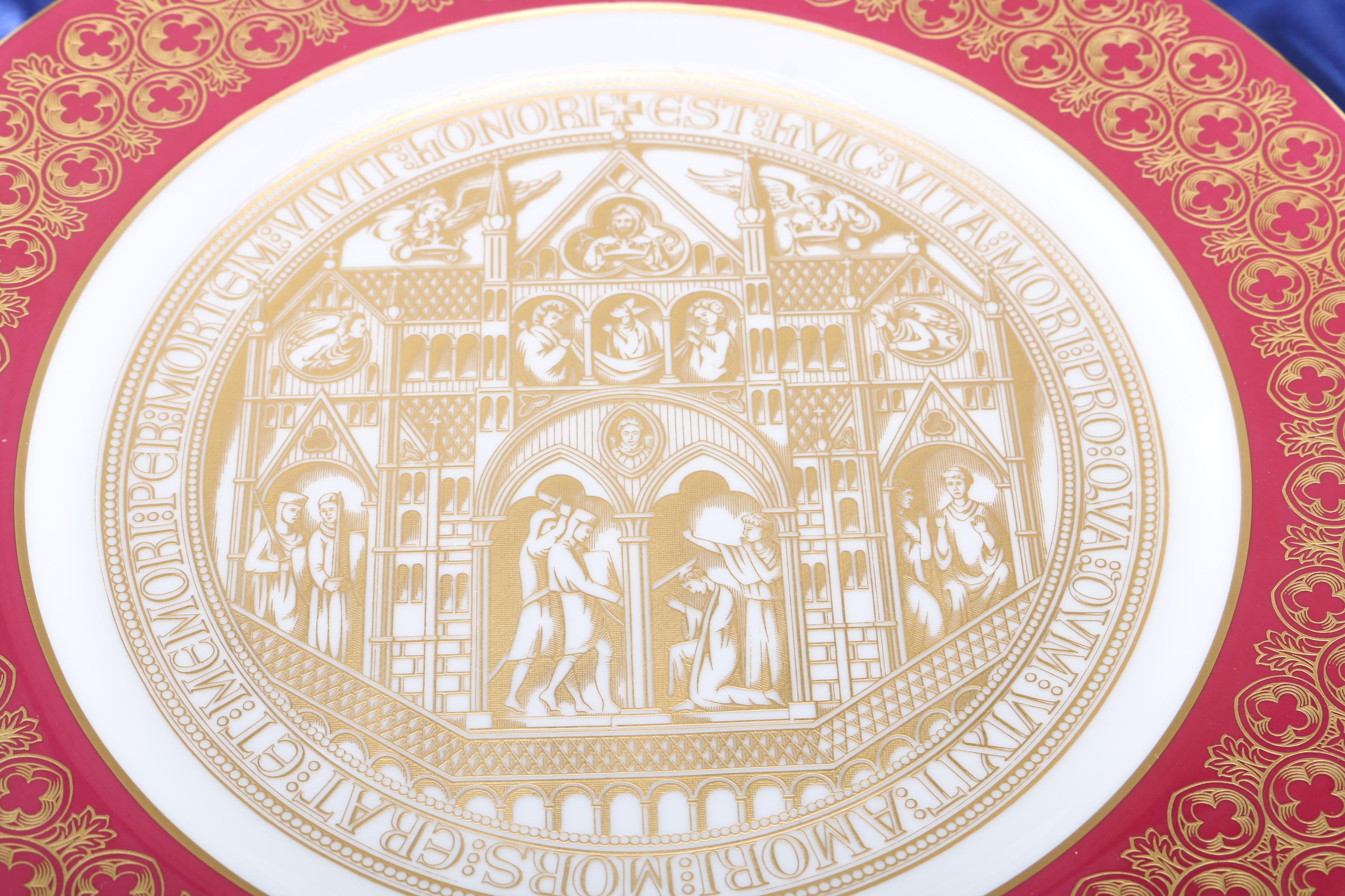 Spode "The St. Thomas Becket" Bone China Commemorative Plate