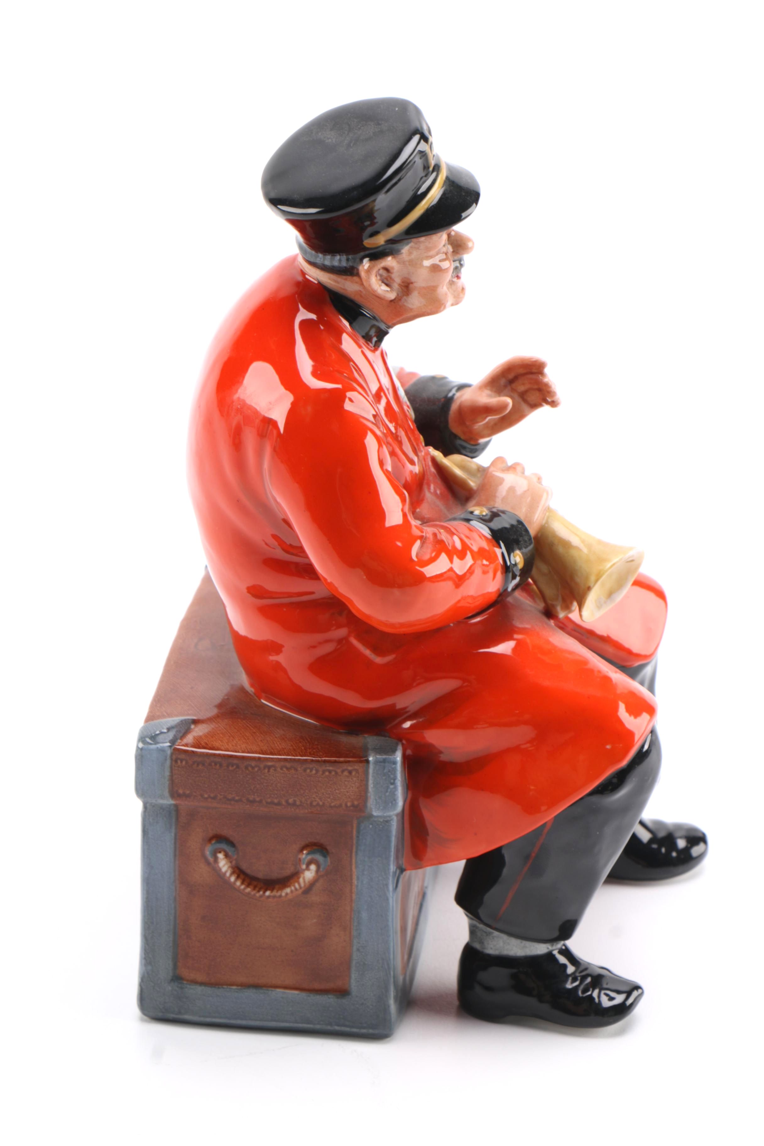 Royal Doulton China Figurine of Chelsea Pensioner "Past Glory"