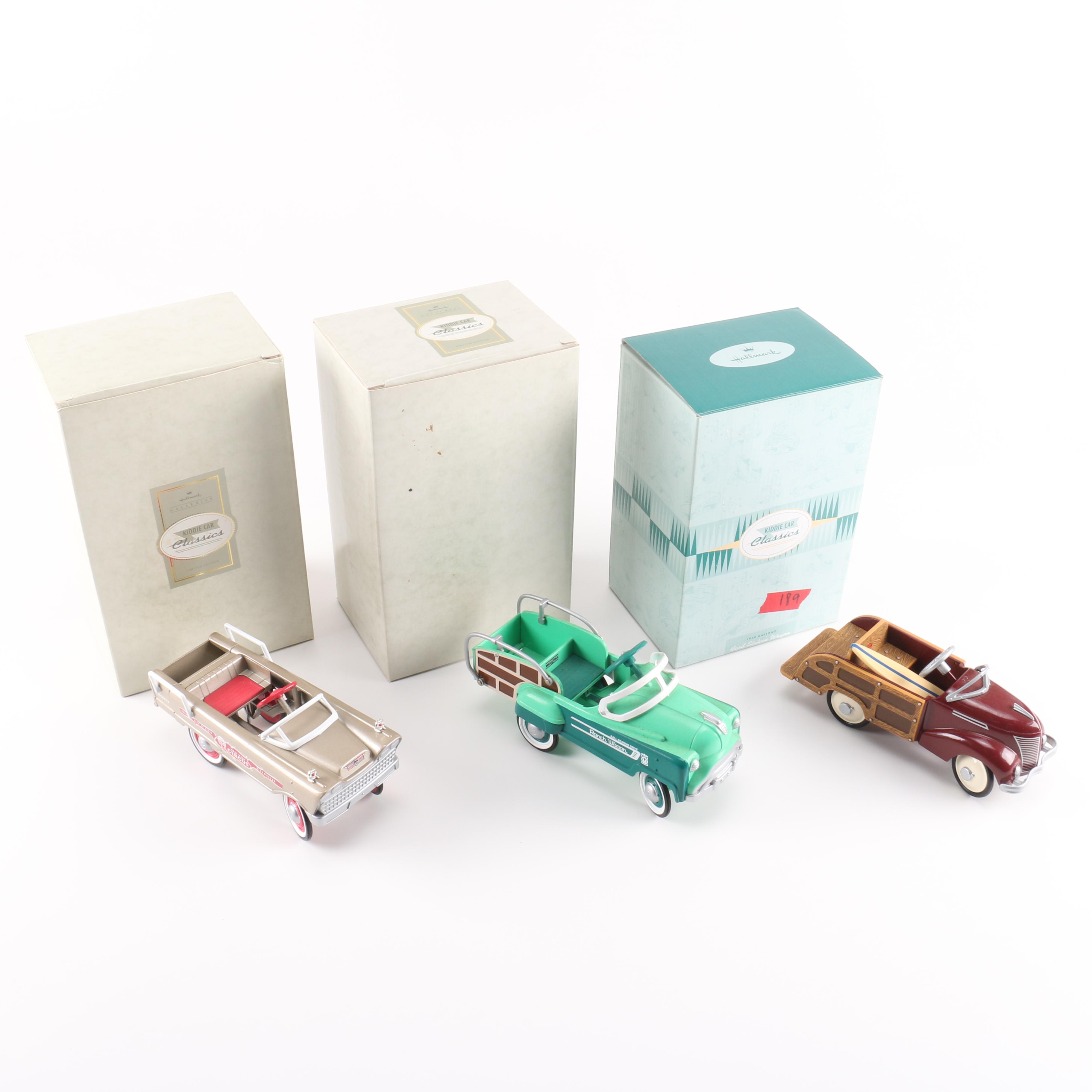 Hallmark "Kiddie Car Classics" Die-Cast Cars