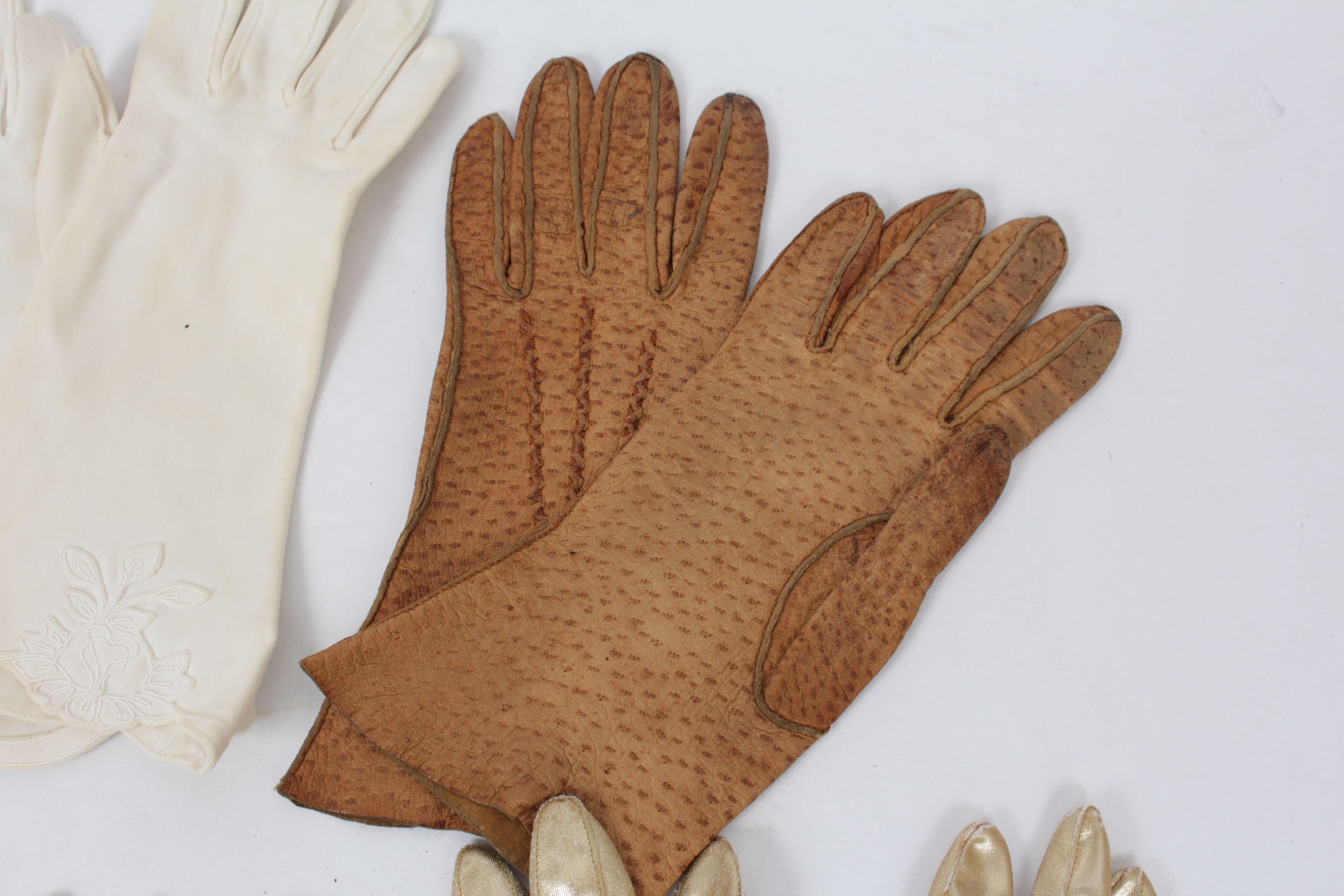 Vintage Scarves and Gloves