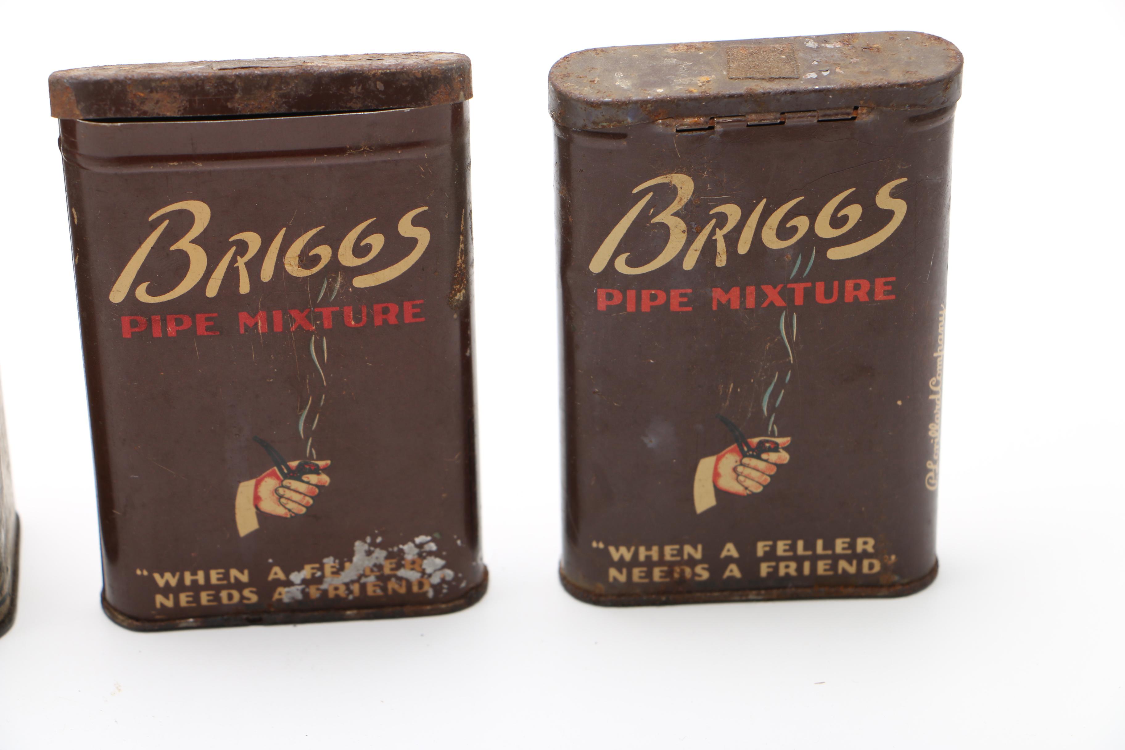 Collection of Vintage Tobacco and Health Product Tins