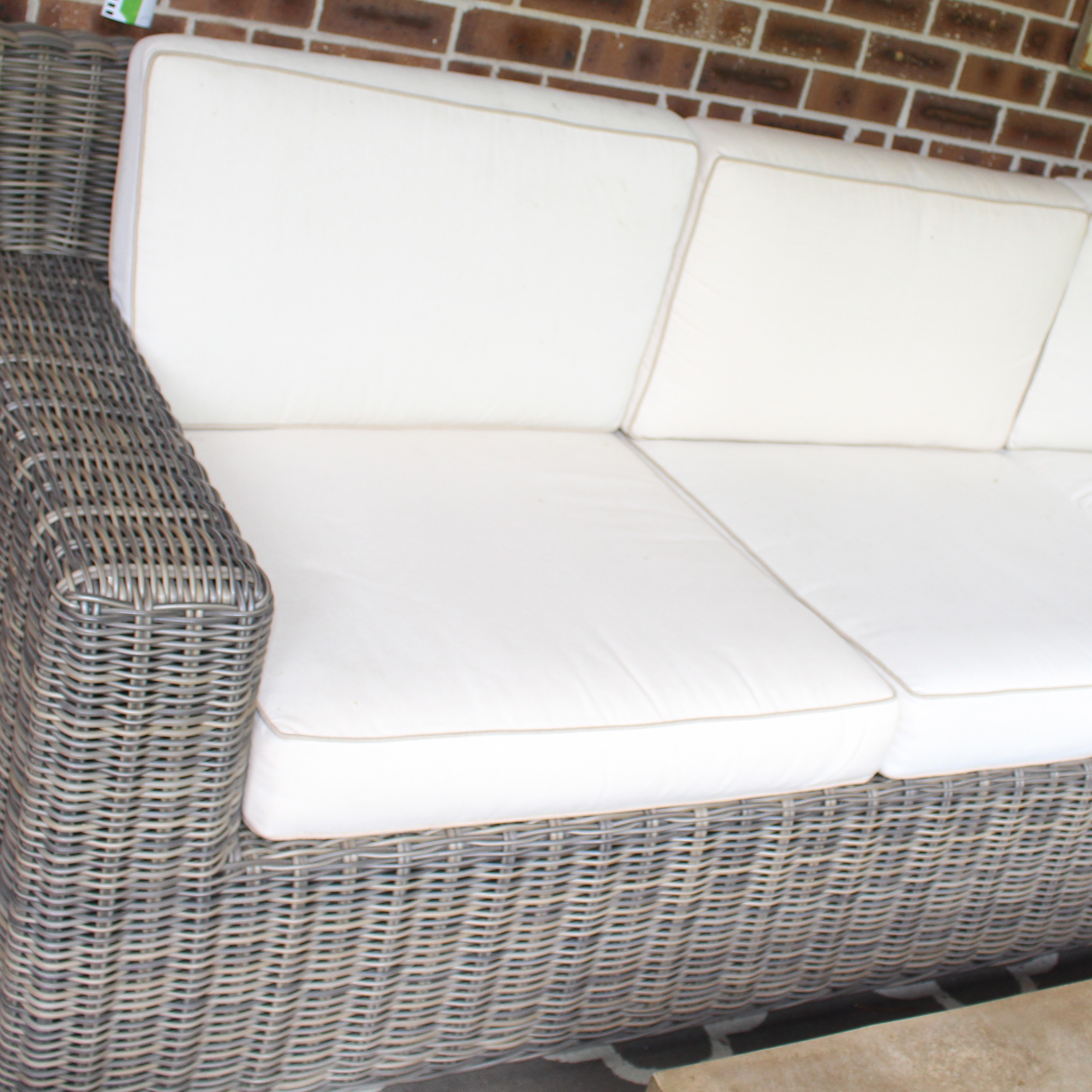 Restoration Hardware Outdoor Sofa and Chair
