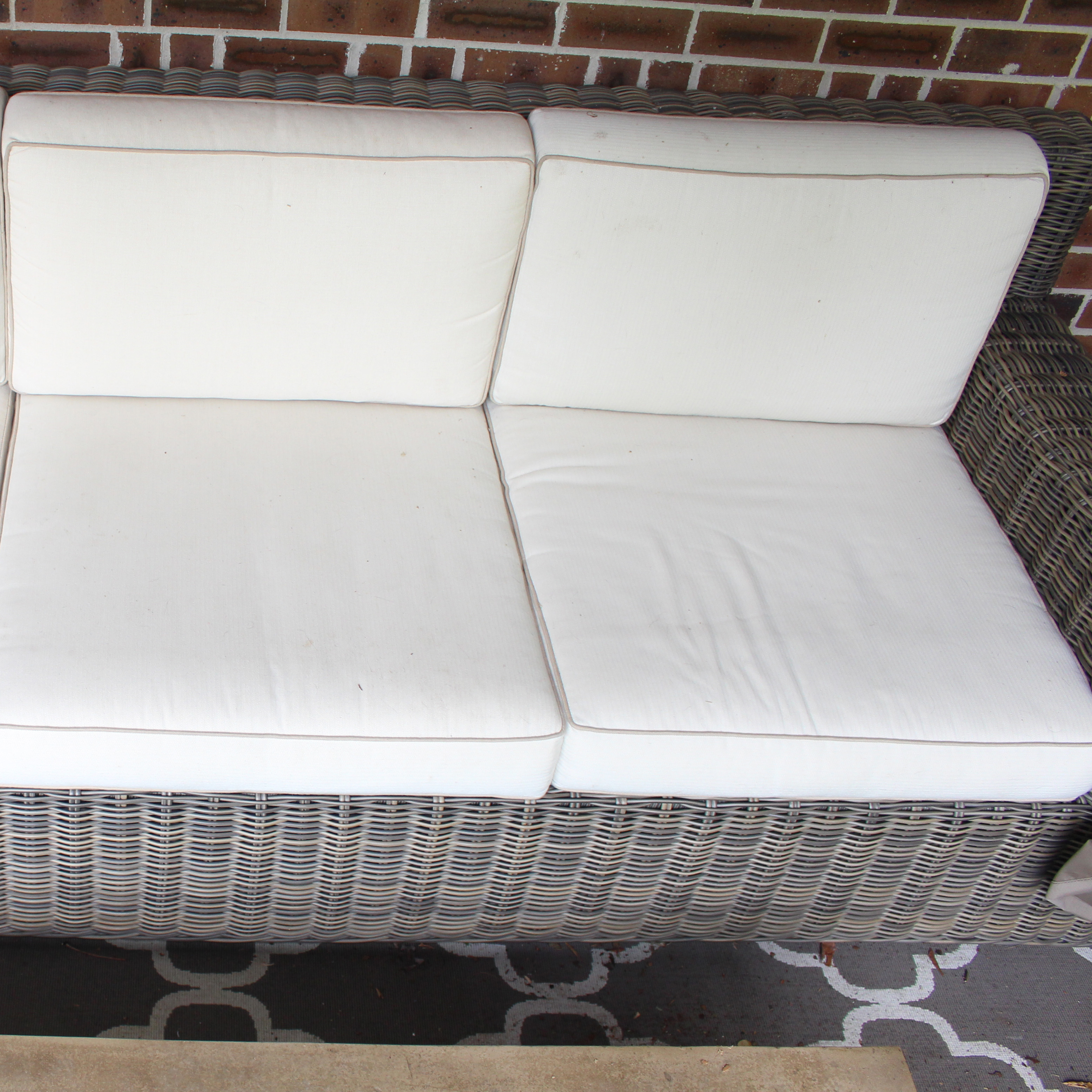 Restoration Hardware Outdoor Sofa and Chair