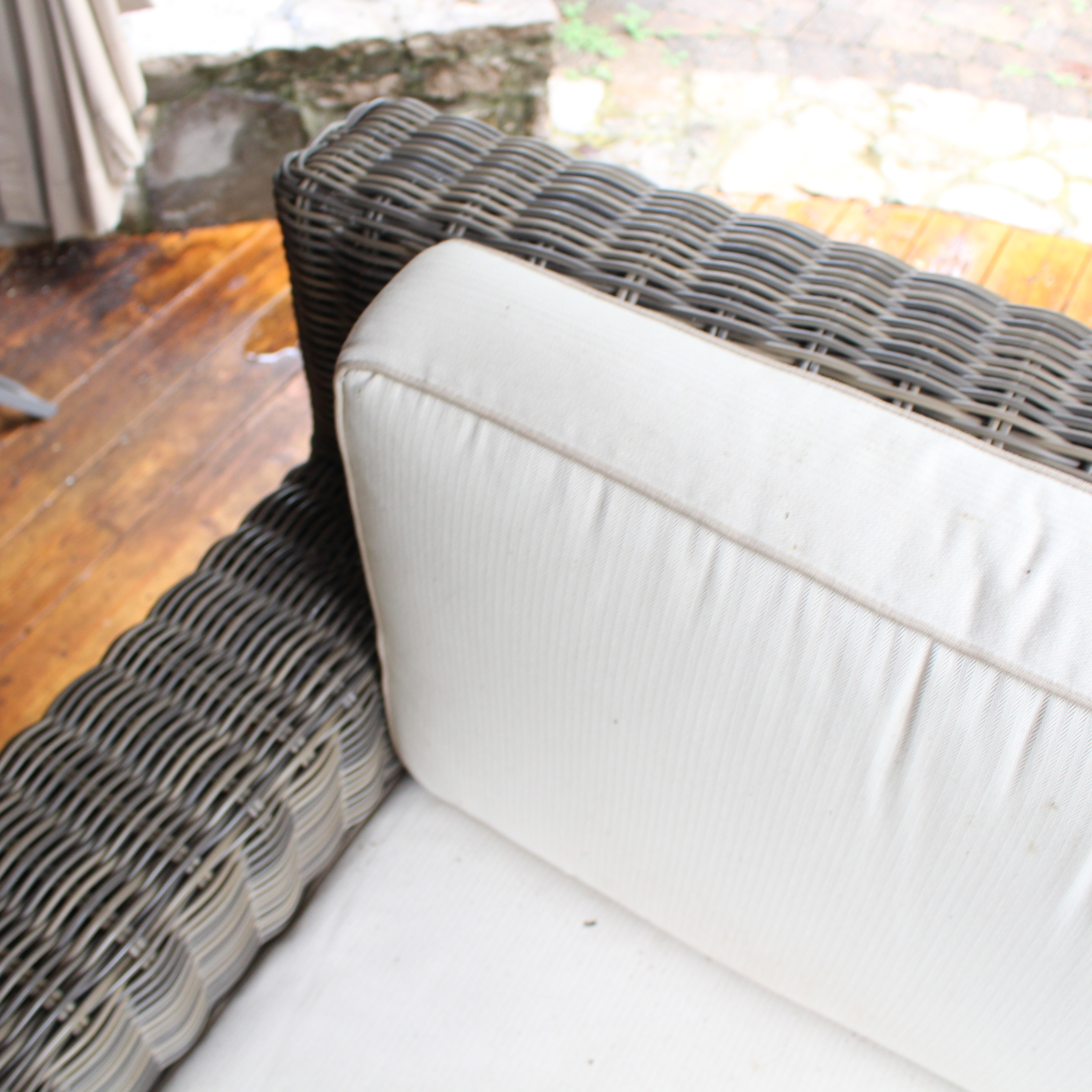 Restoration Hardware Outdoor Sofa and Chair