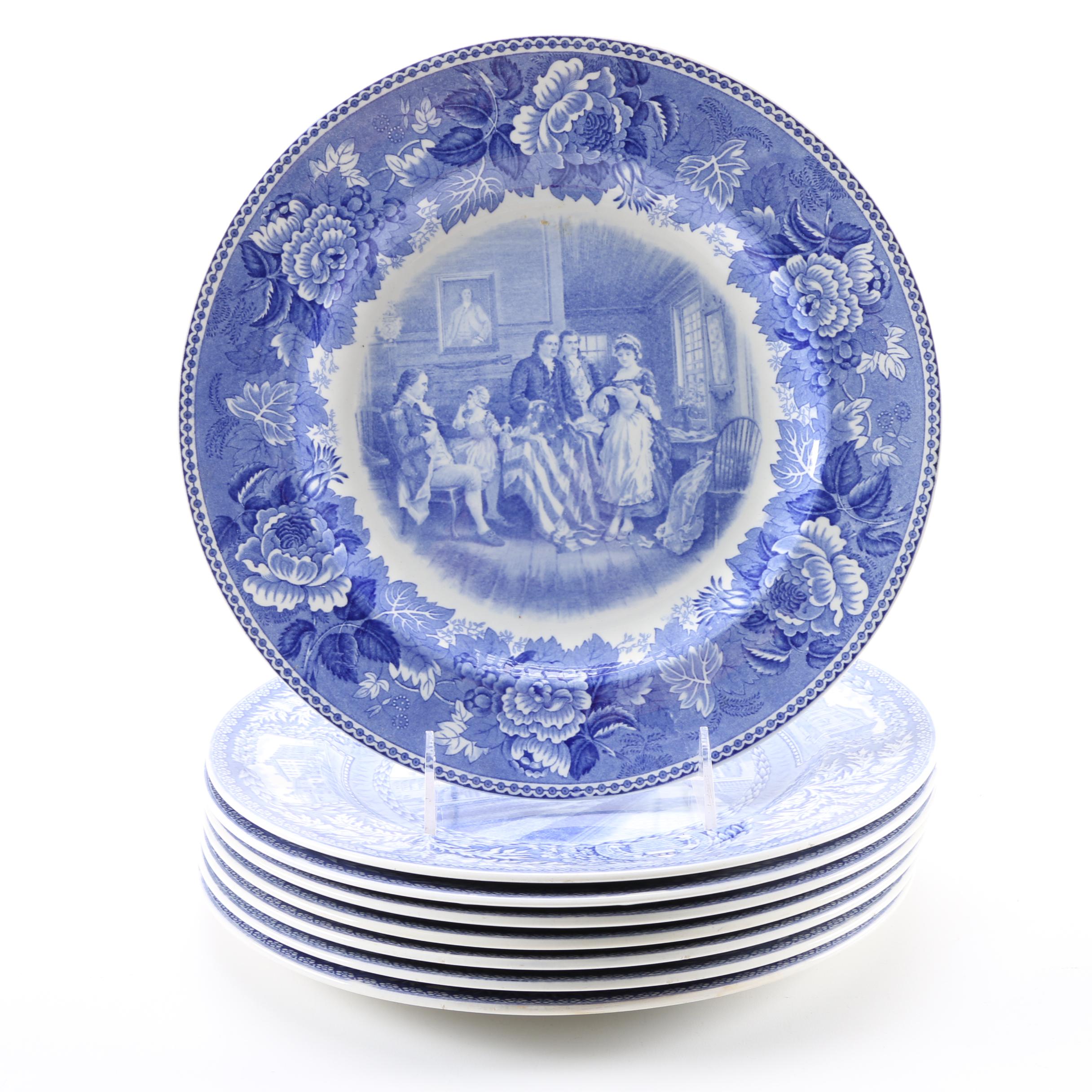 Wedgwood "University of Pennsylvania" Plates