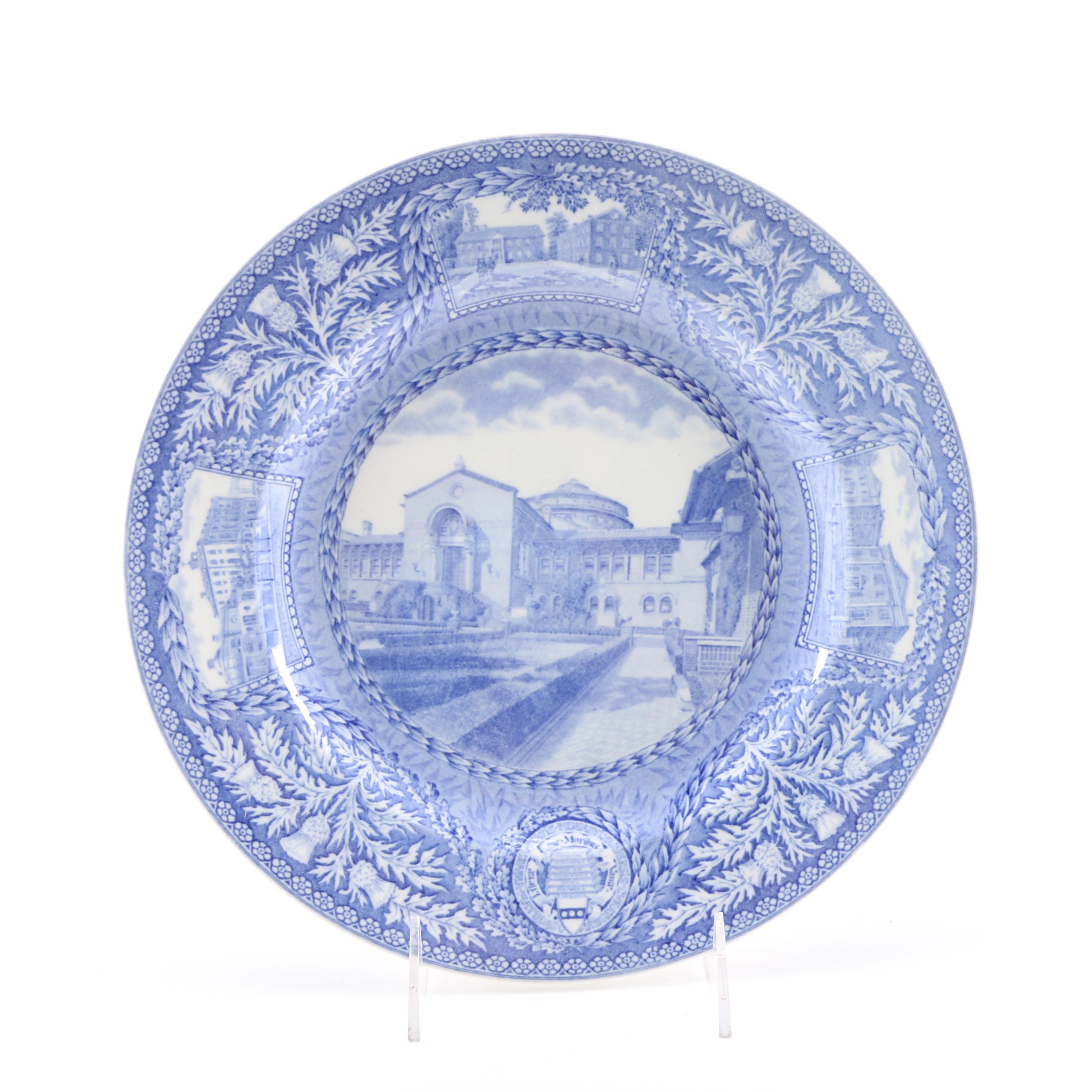 Wedgwood "University of Pennsylvania" Plates