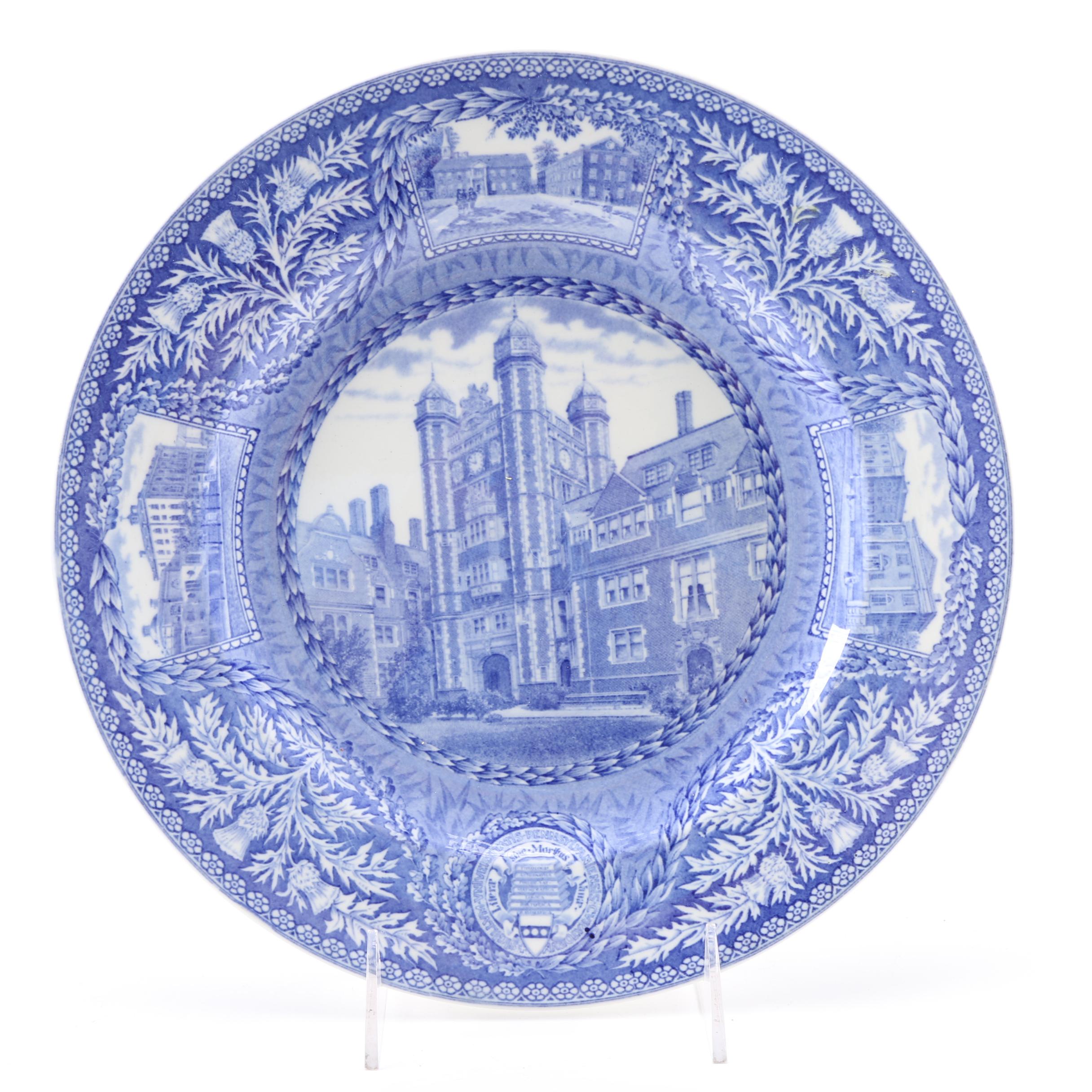 Wedgwood "University of Pennsylvania" Plates